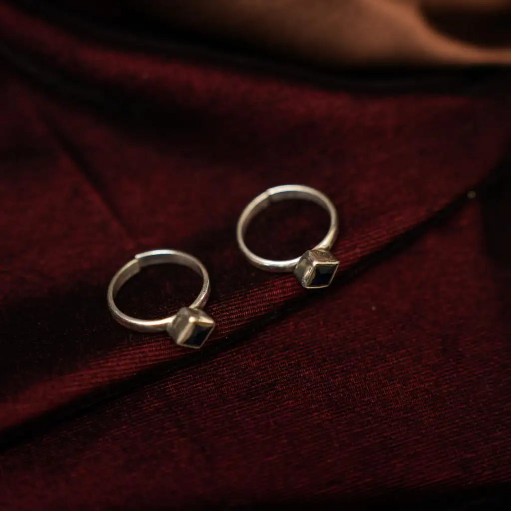 Tanusiya Silver Toe Ring