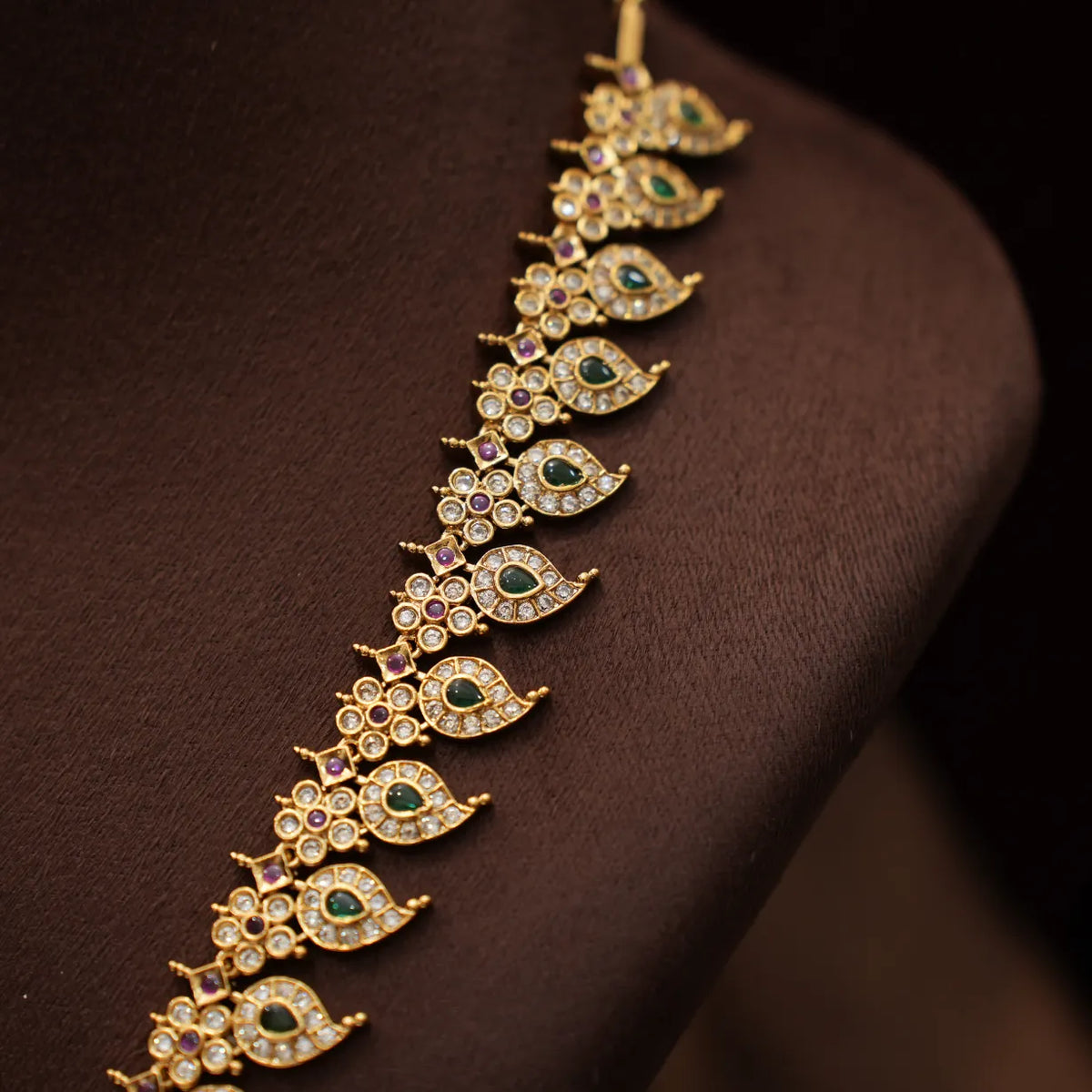 Tarini Antique Mango Necklace