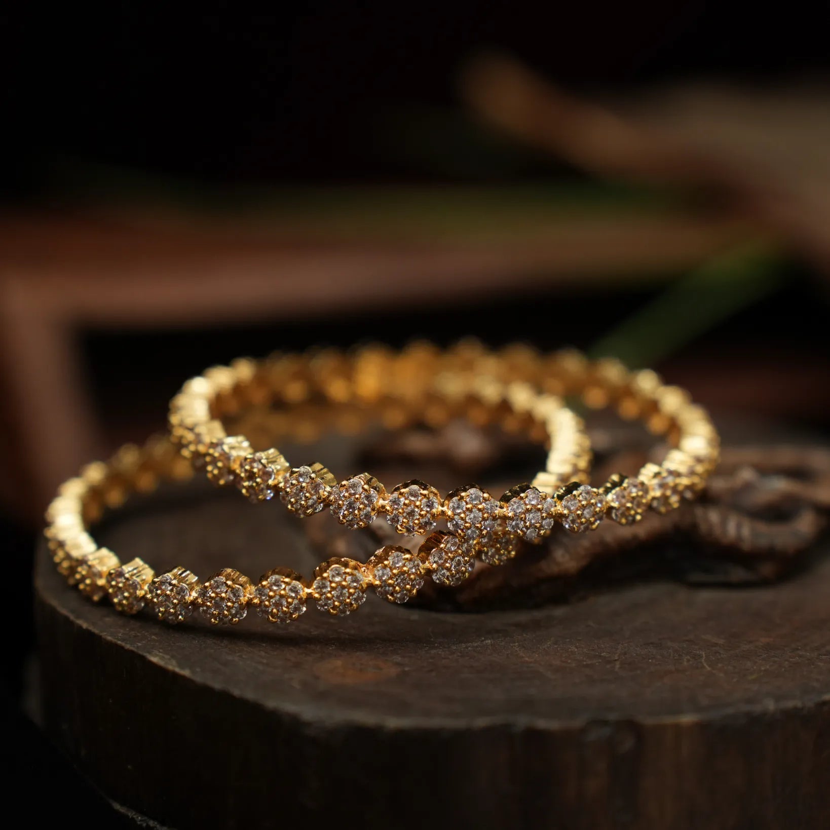 Teenu Zircon Bangles
