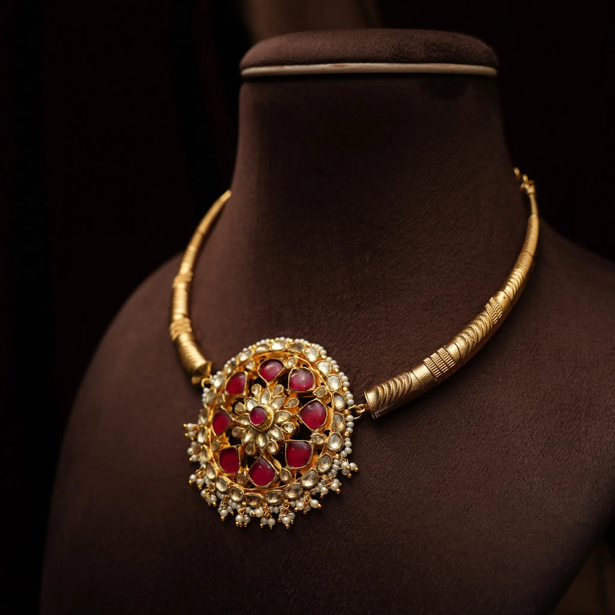 Tiya Antique Hasli Necklace