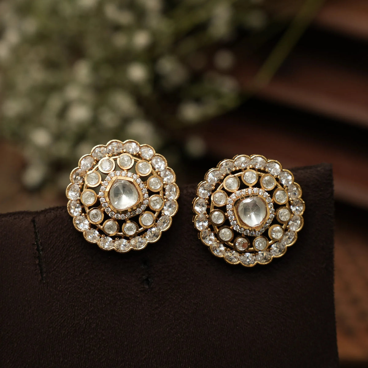 Trariti Polki Ear Stud