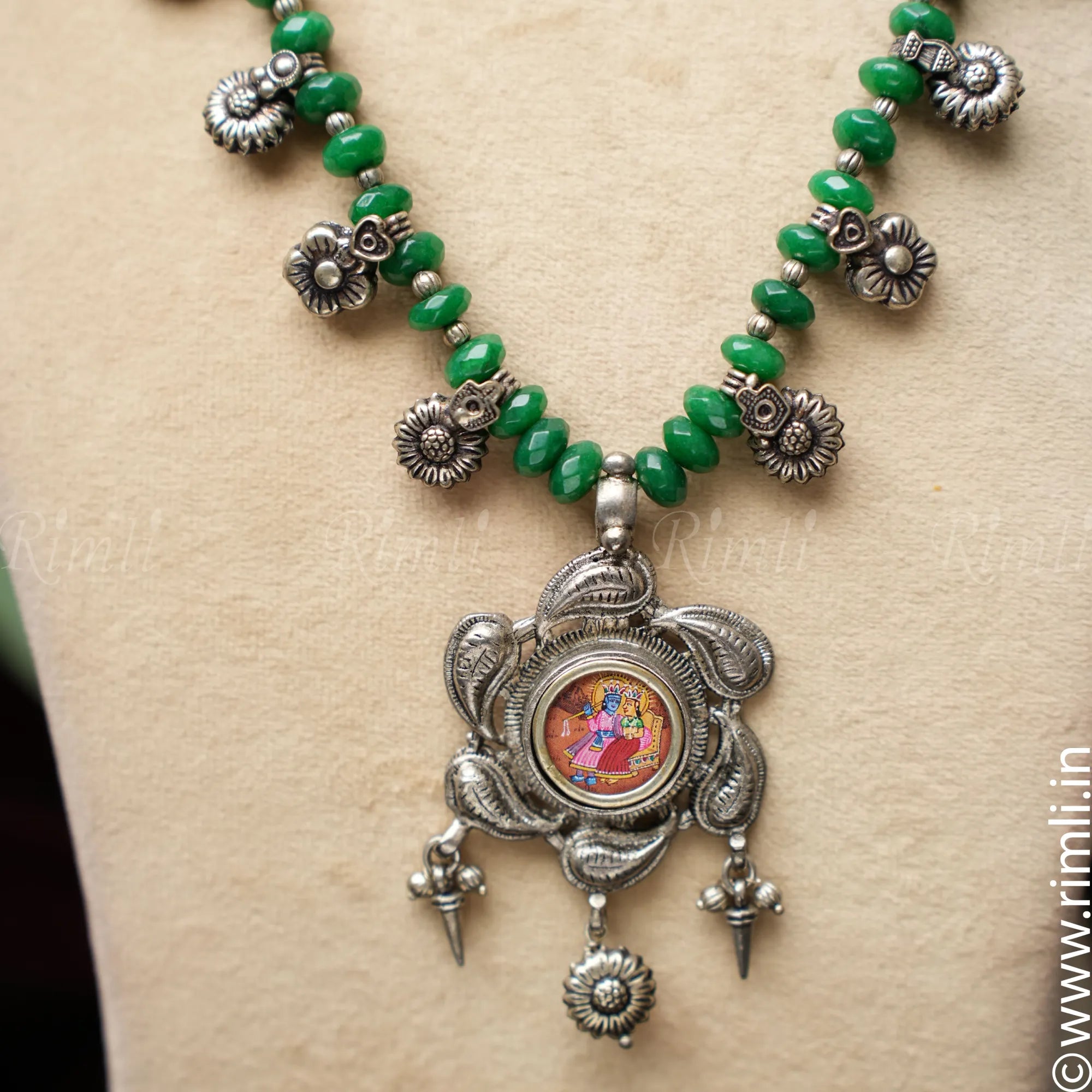 Tribal Oxidised Necklace - Rimli Boutique