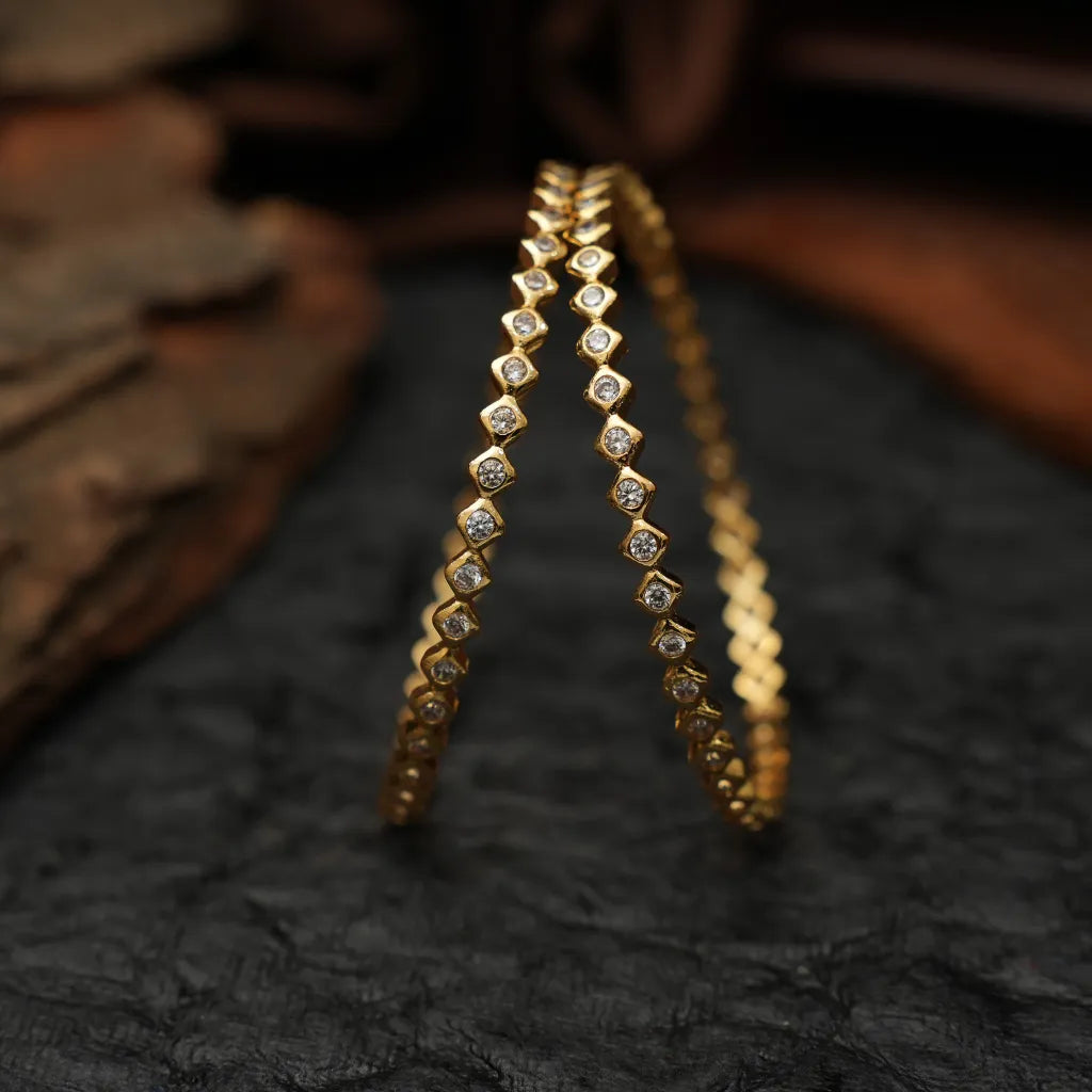 Tulia Zircon Bangles