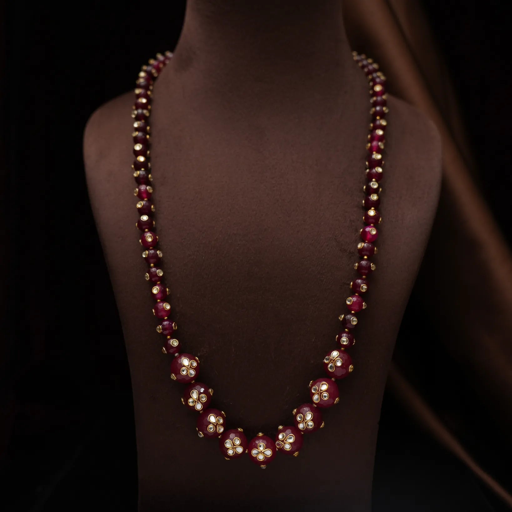 Tulsi Beaded Necklace
