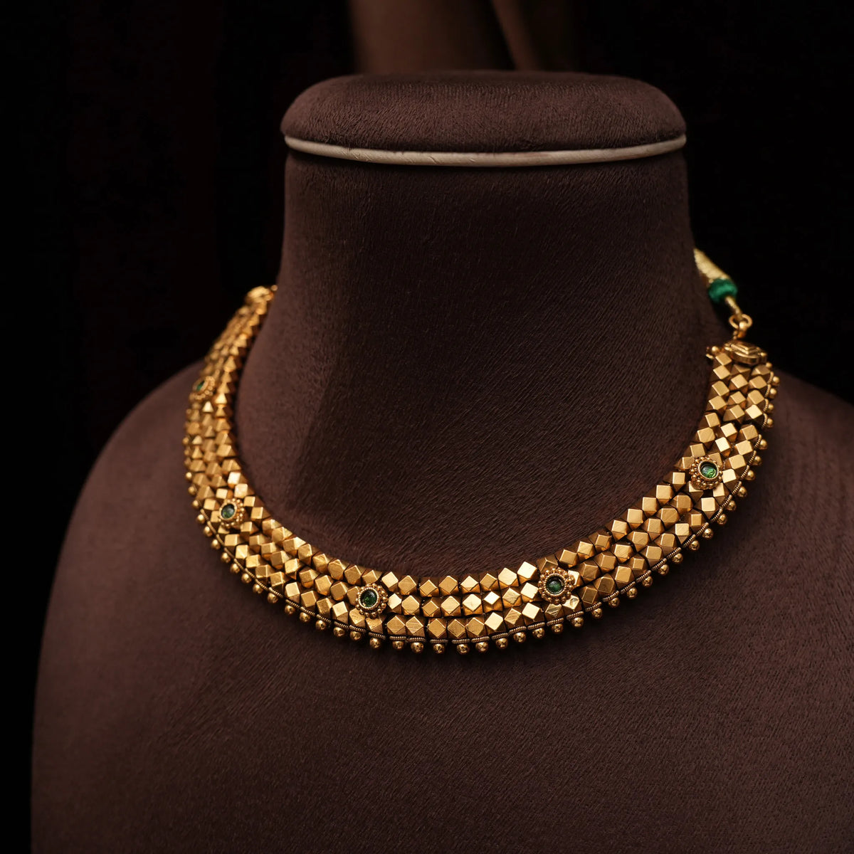 Twara Antique Choker - Green