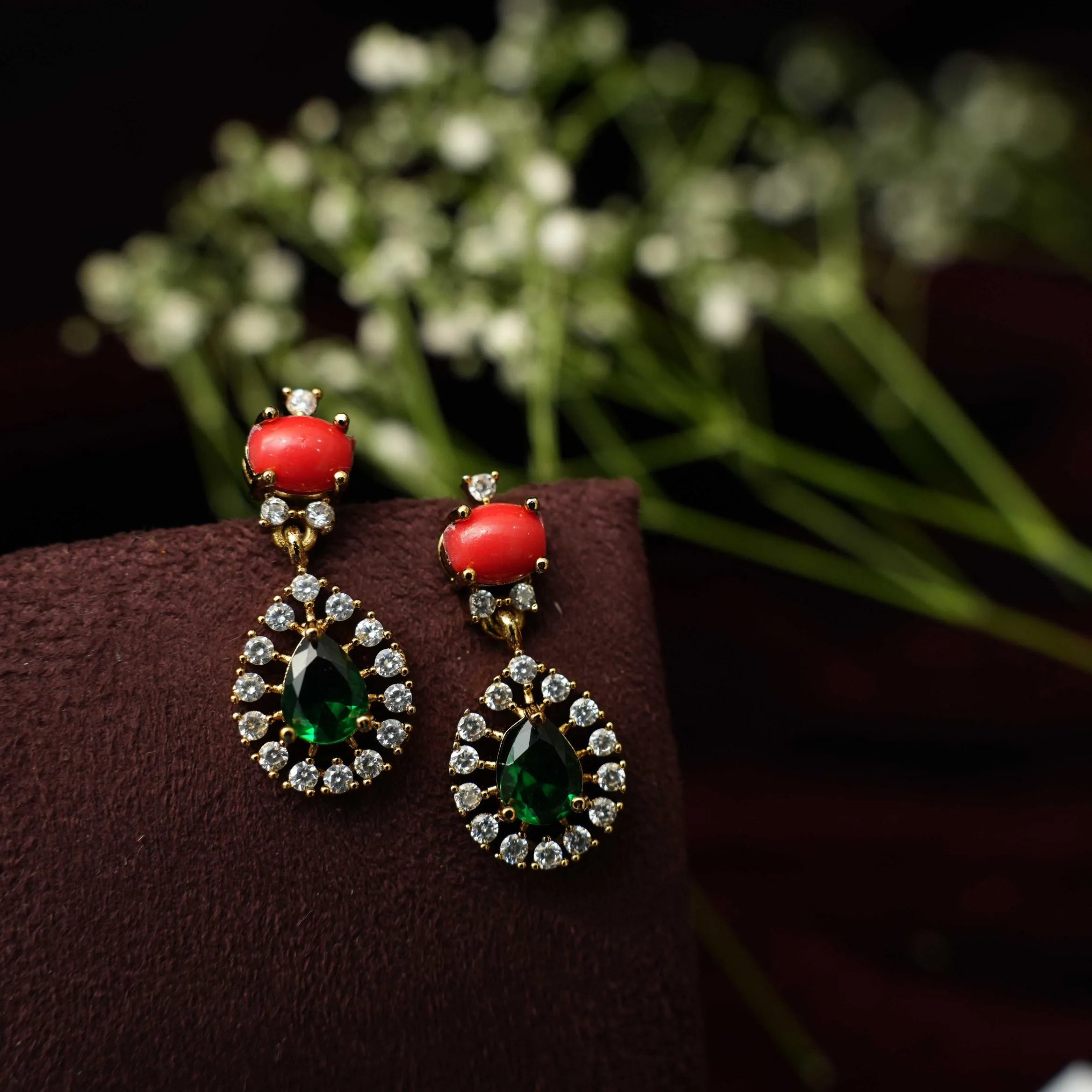 Udbhav Zircon Necklace - Multicolor