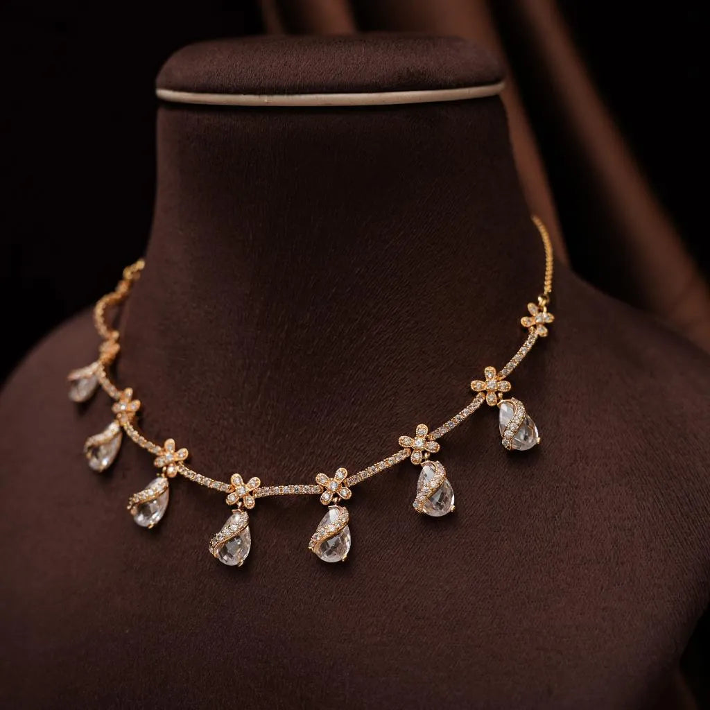 Usha Zircon Necklace