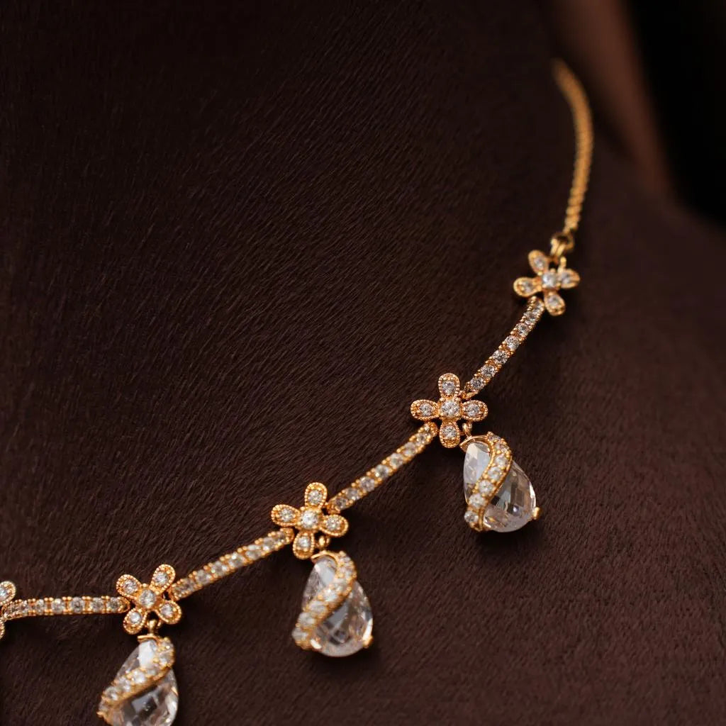 Usha Zircon Necklace