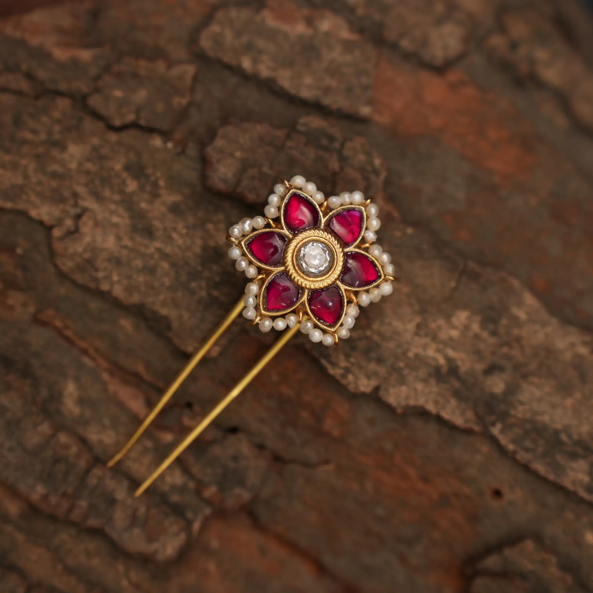 Utani Silver Hair Pin