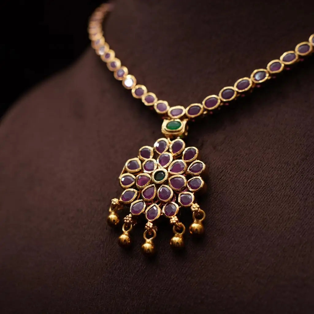 Uttara Silver Reversible Necklace