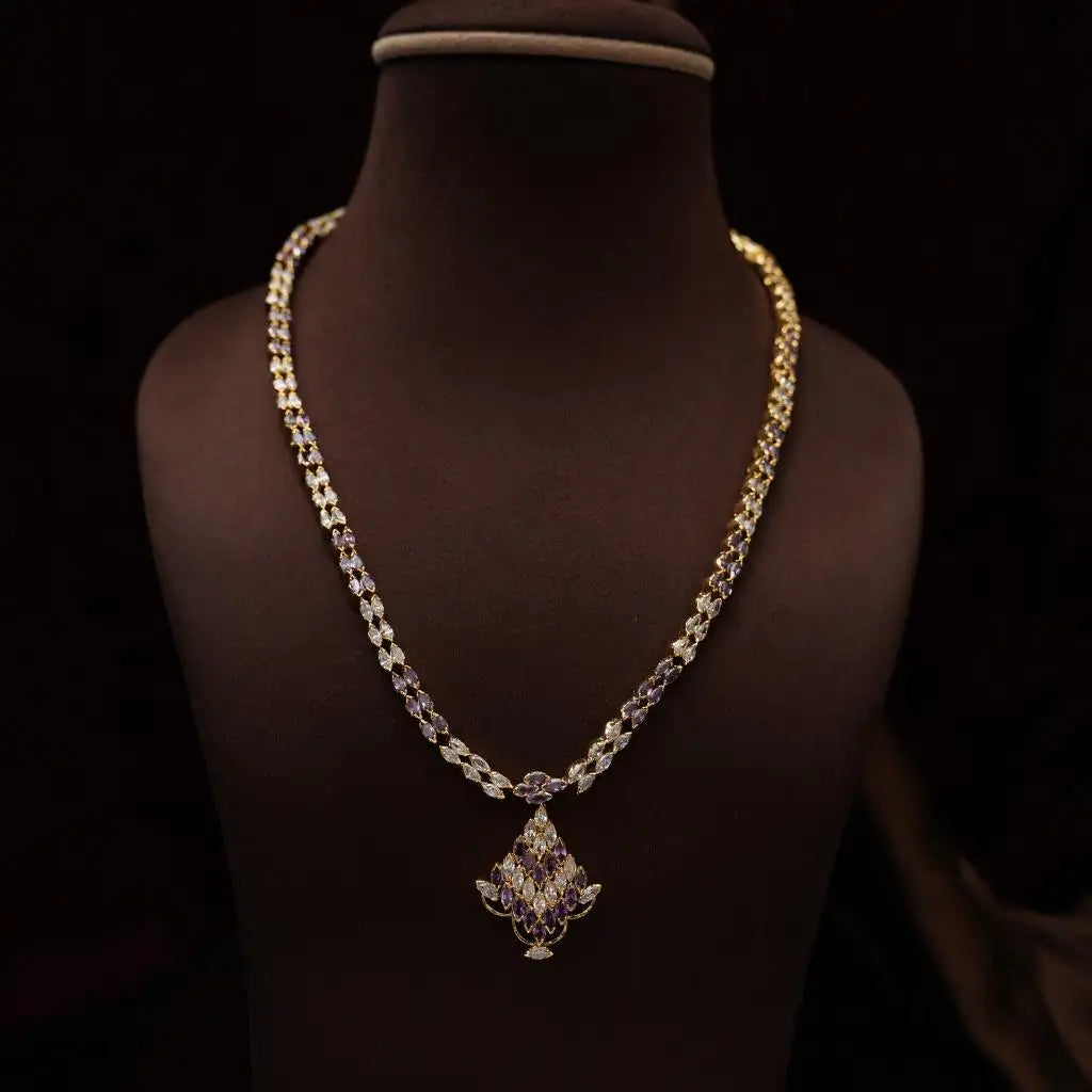 Uttara Zircon Necklace