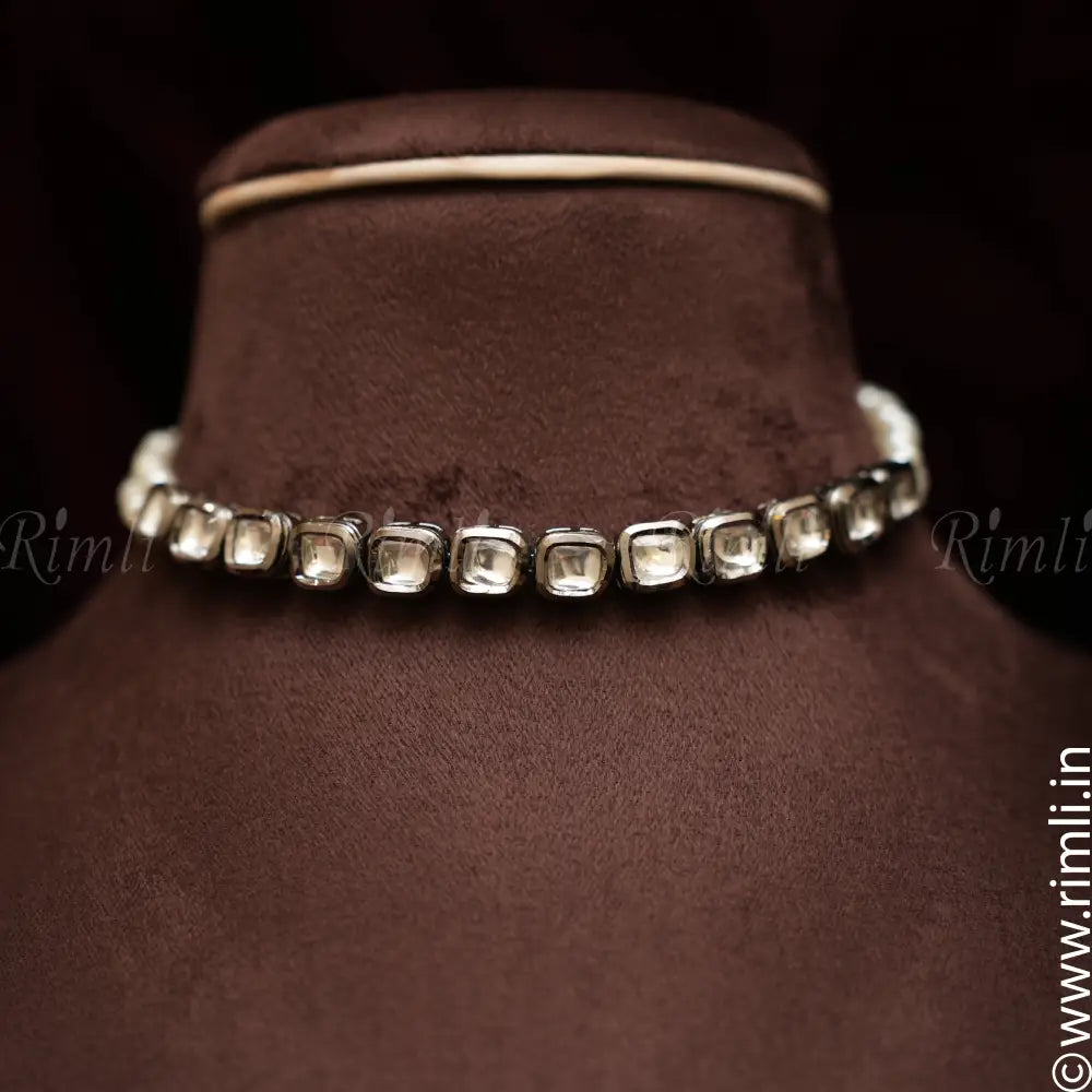 Chitrali Victorian Kundan Choker - Rimli Boutique