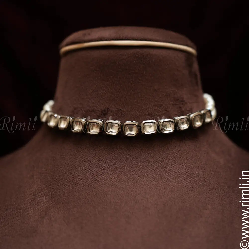 Chitrali Victorian Kundan Choker - Rimli Boutique