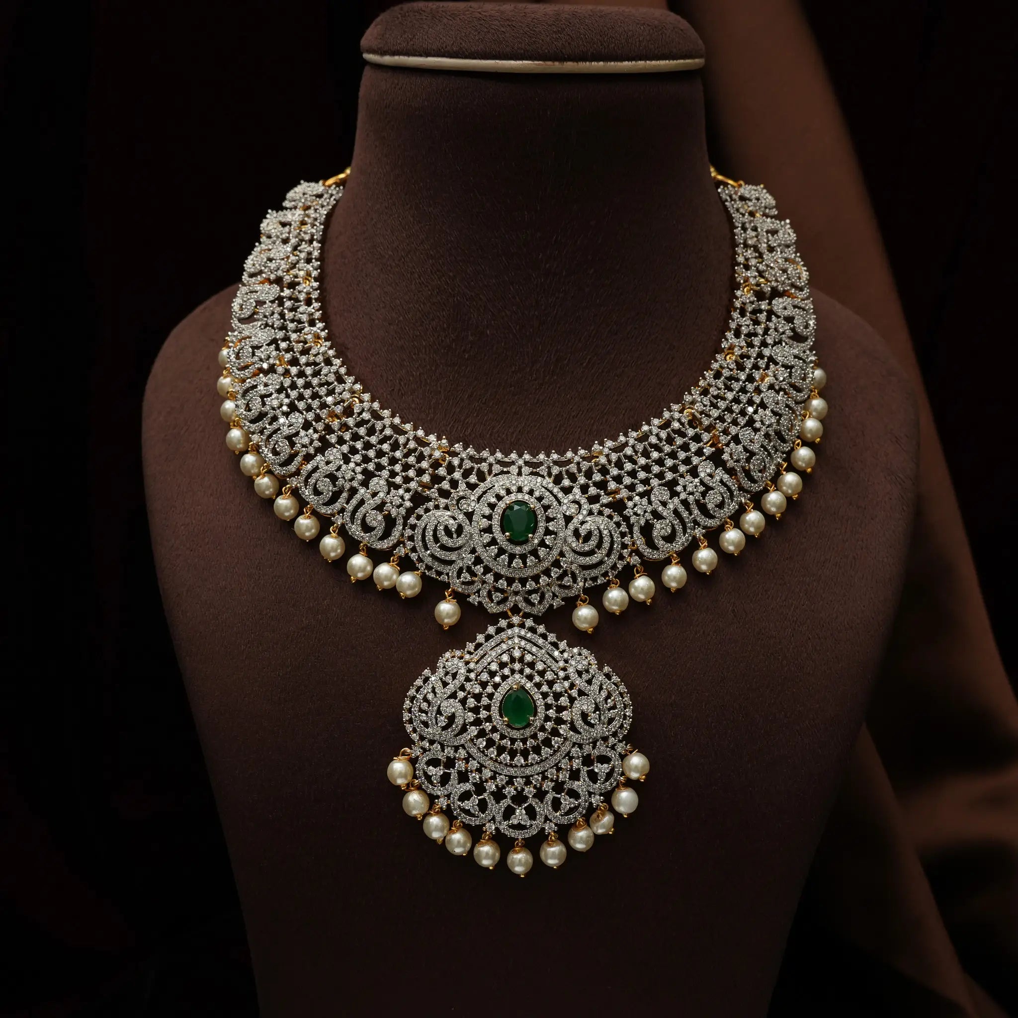 Vachika Zircon Necklace