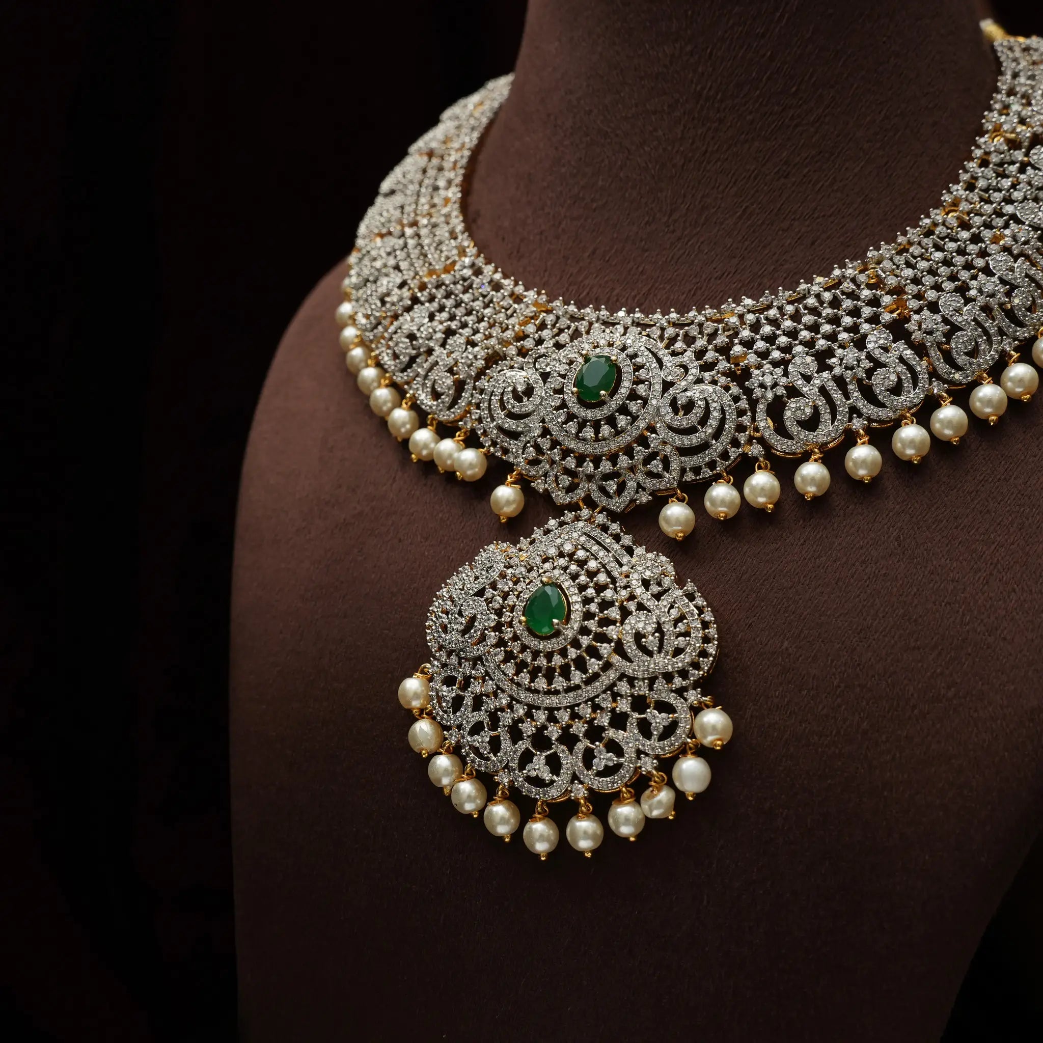 Vachika Zircon Necklace