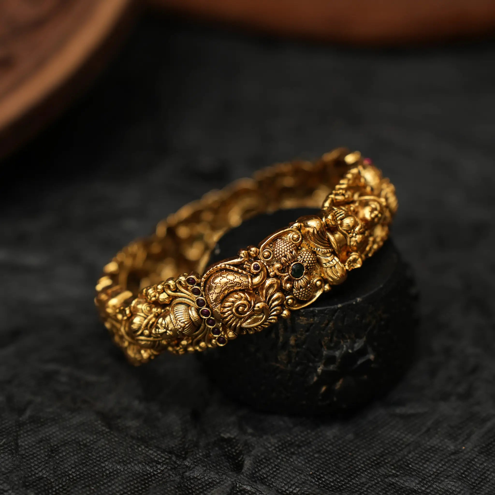 Vaithika Antique Kada Bangle