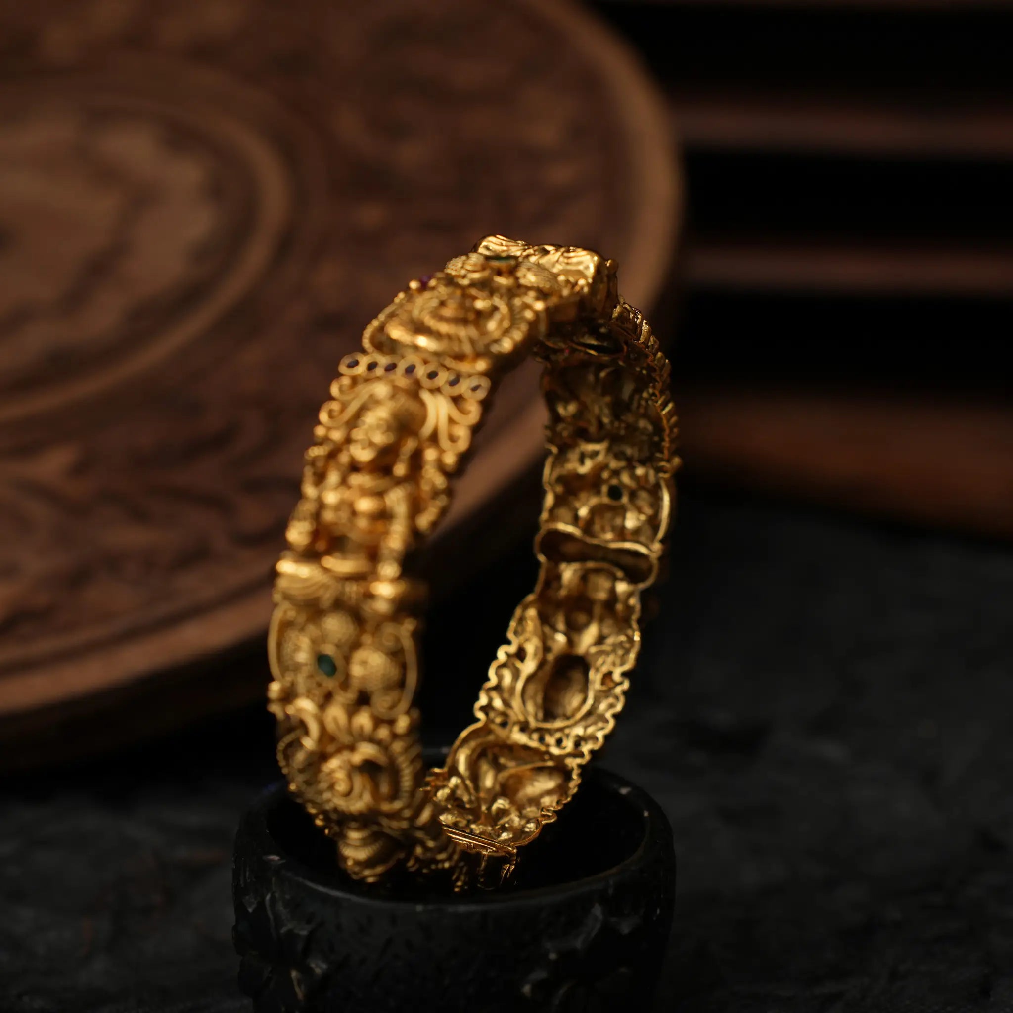 Vaithika Antique Kada Bangle