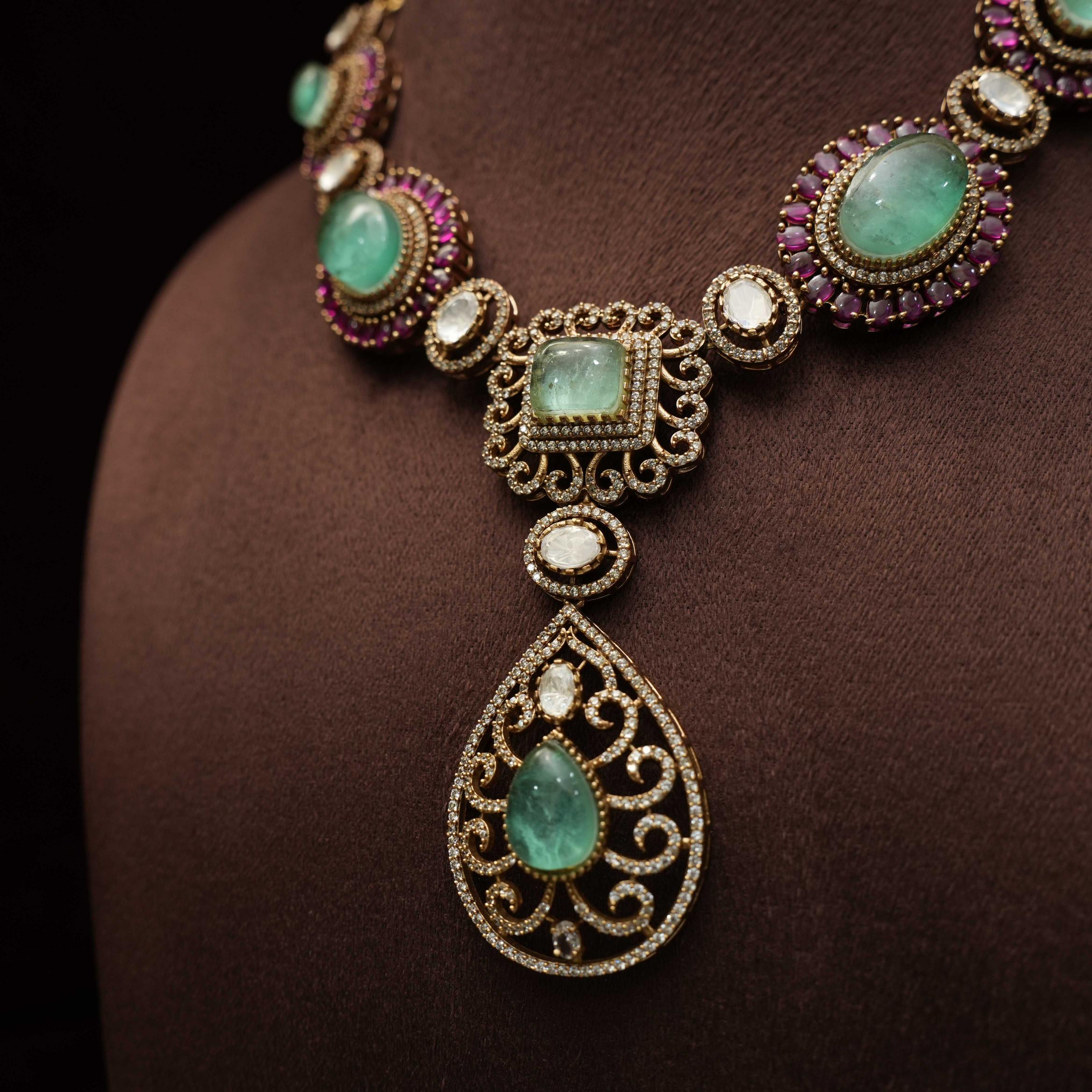 Varshika Polki Necklace