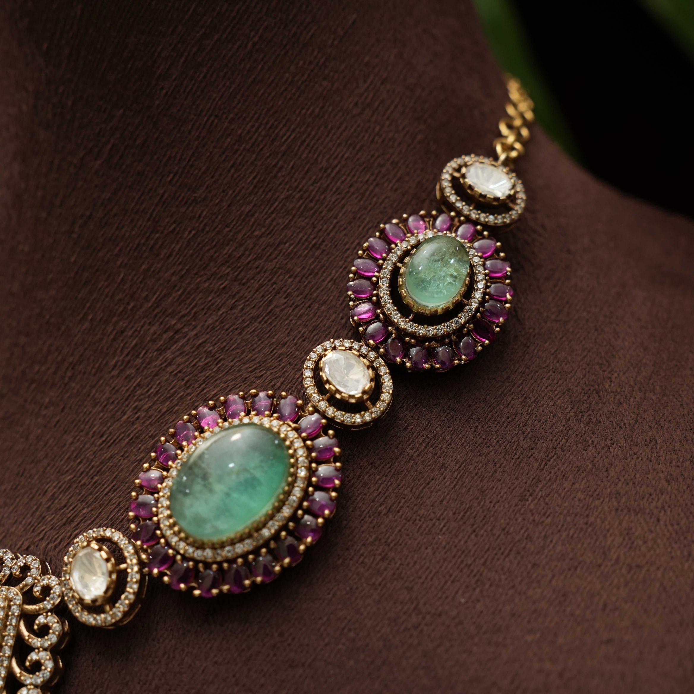 Varshika Polki Necklace