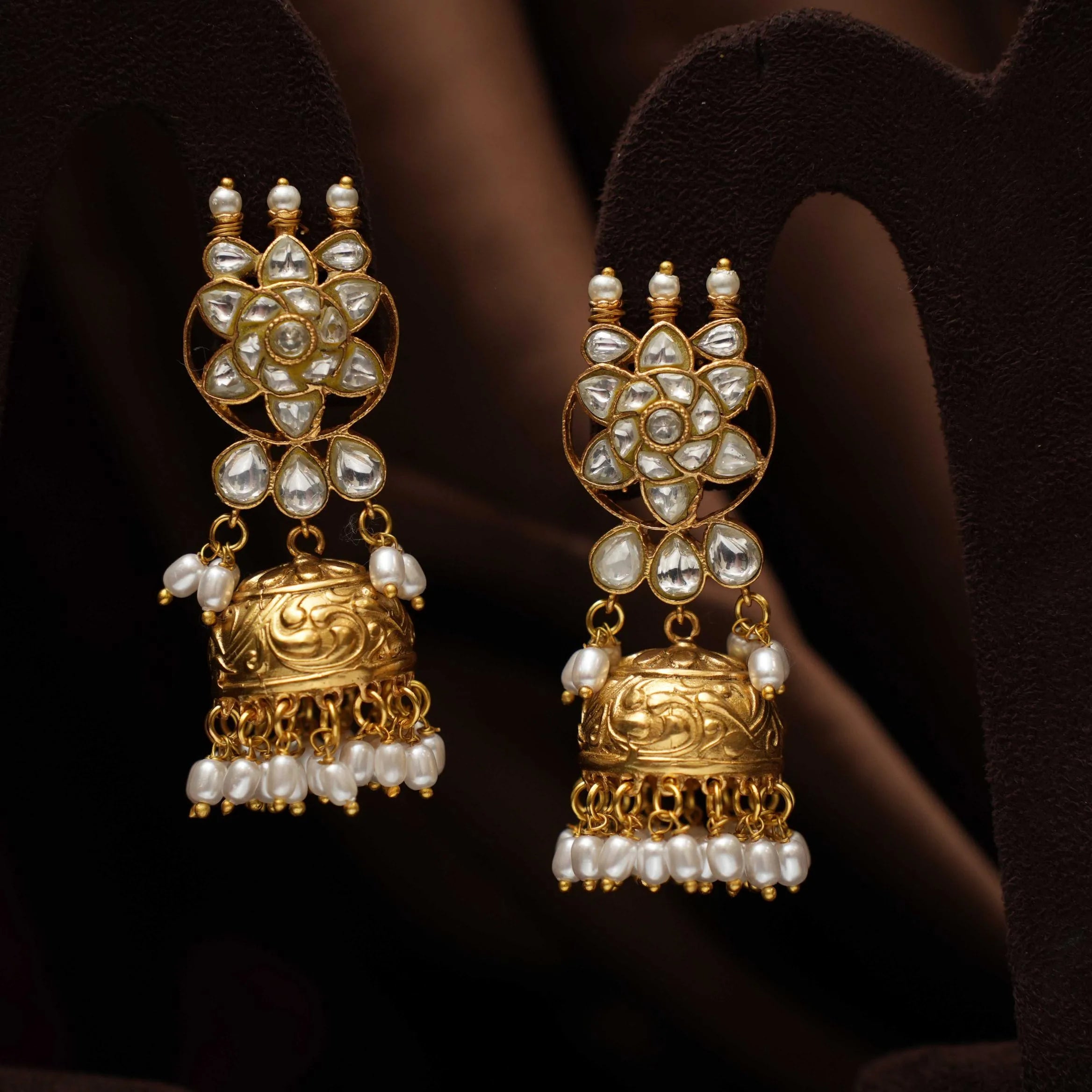 Aditi Polki Necklace - White