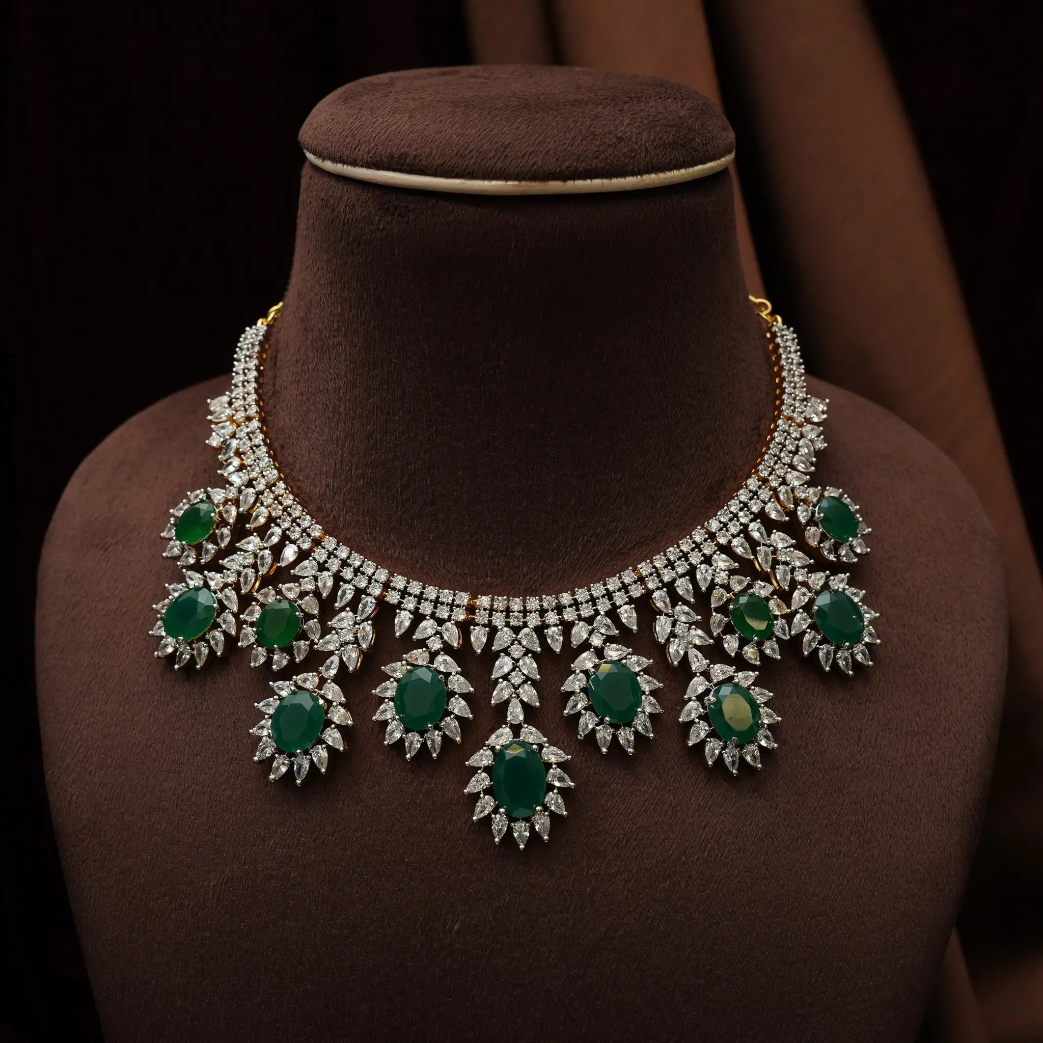 Vasanthi Zircon Necklace