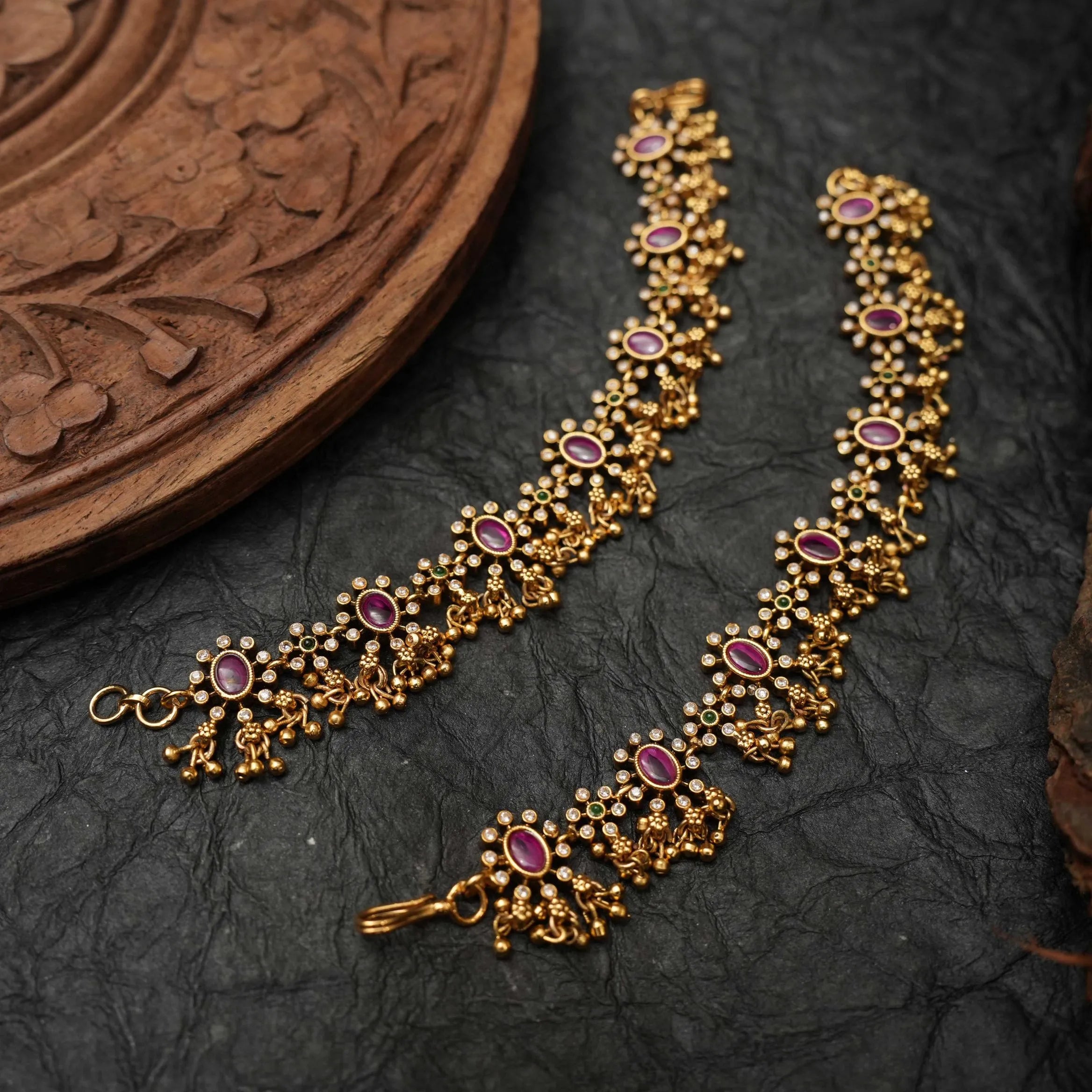 Vashti Antique Ear Chain