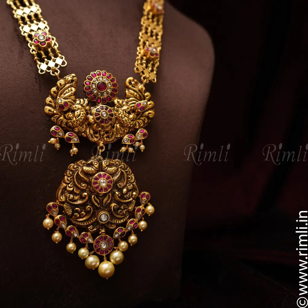 Vasvi Silver Necklace - Rimli Boutique