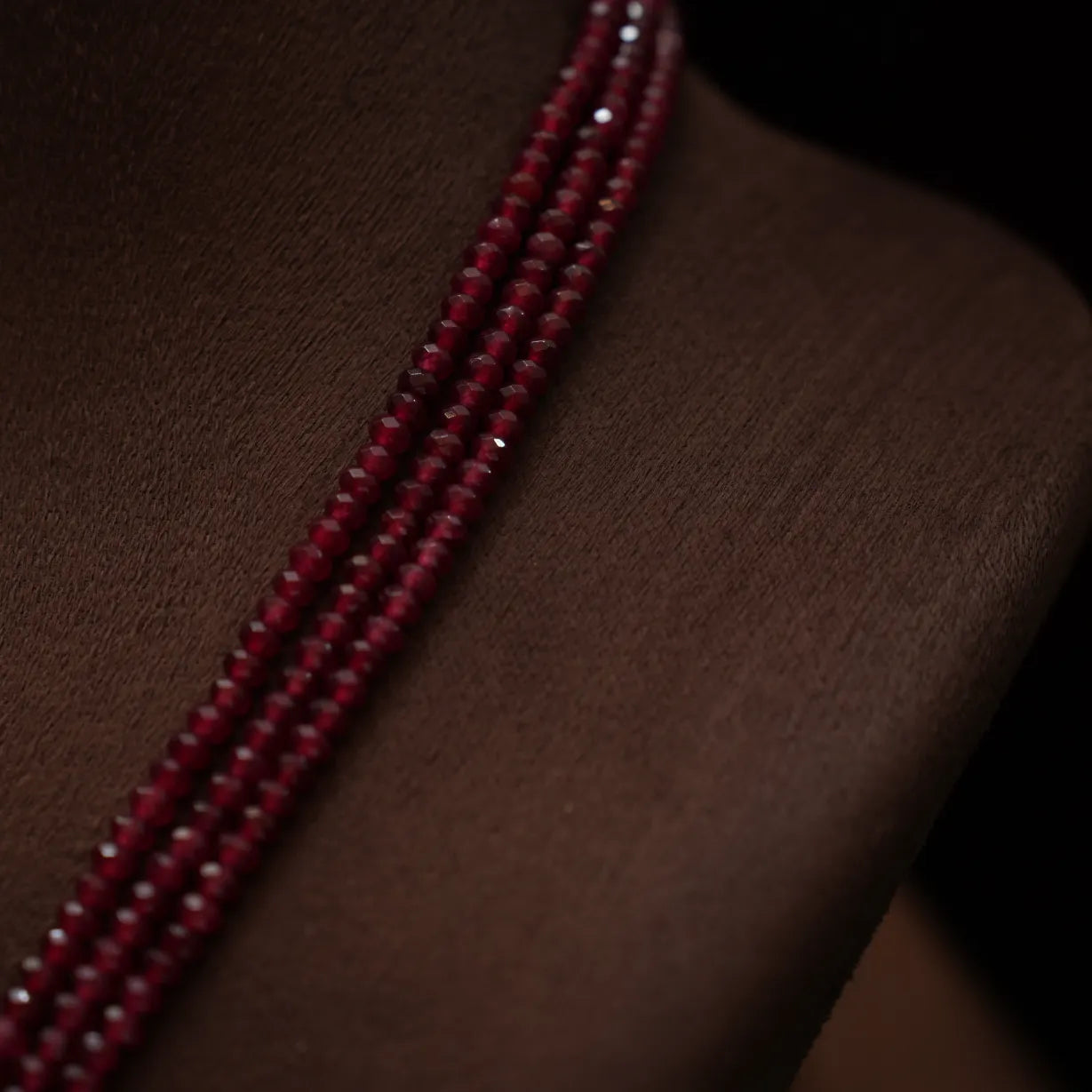 Vatsaya Beaded Polki Necklace
