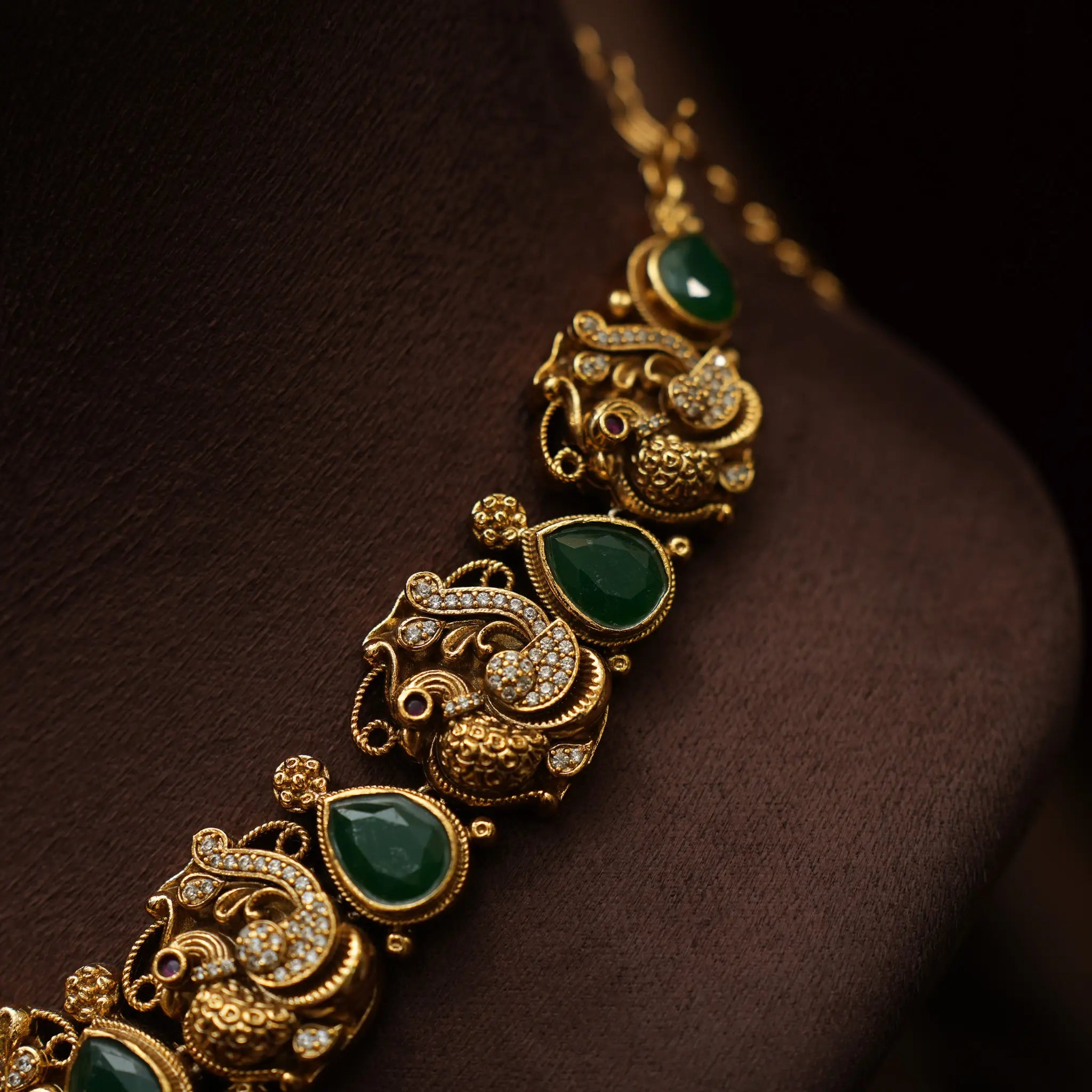 Vedika Antique Nagas Necklace