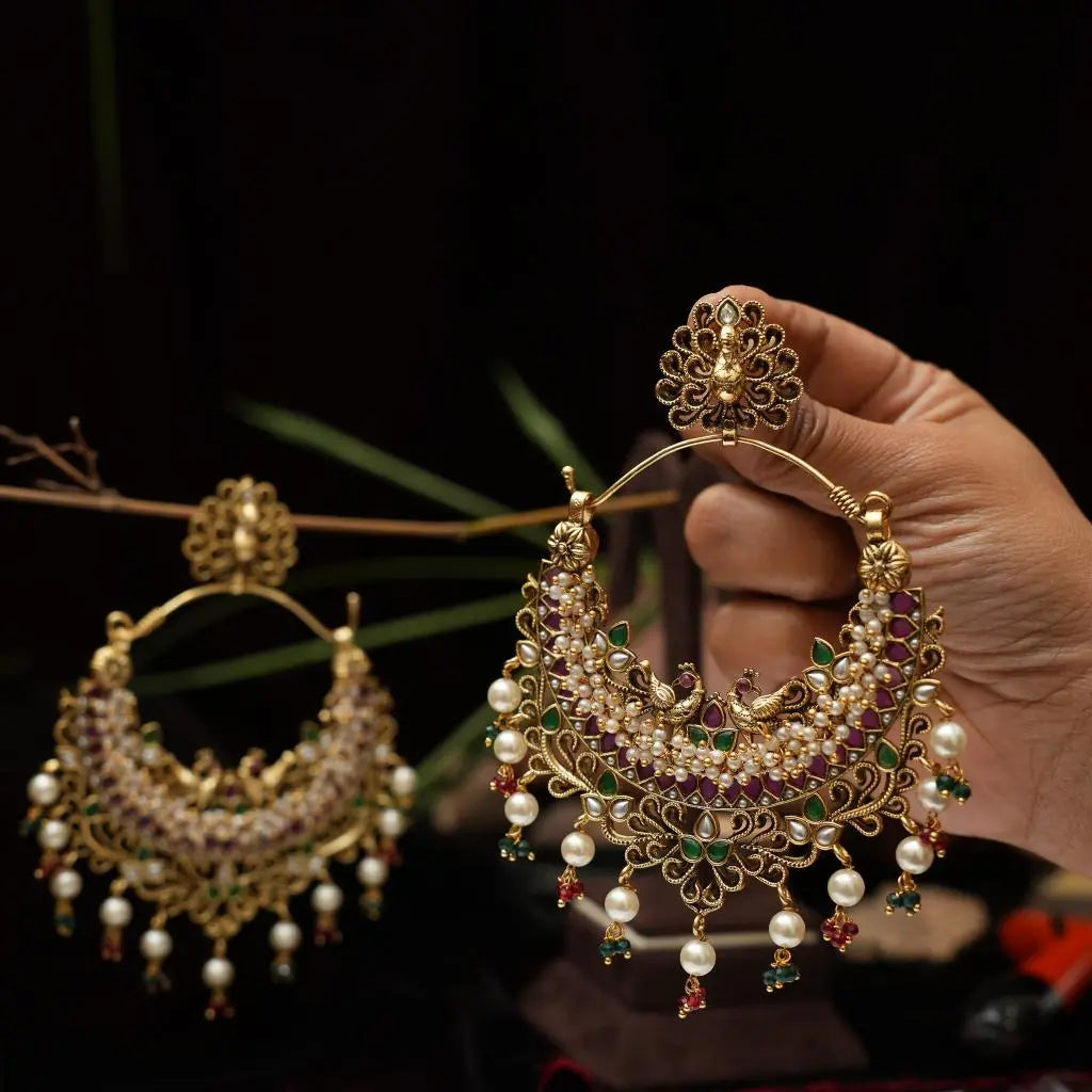 Vibha Chandbali Earrings