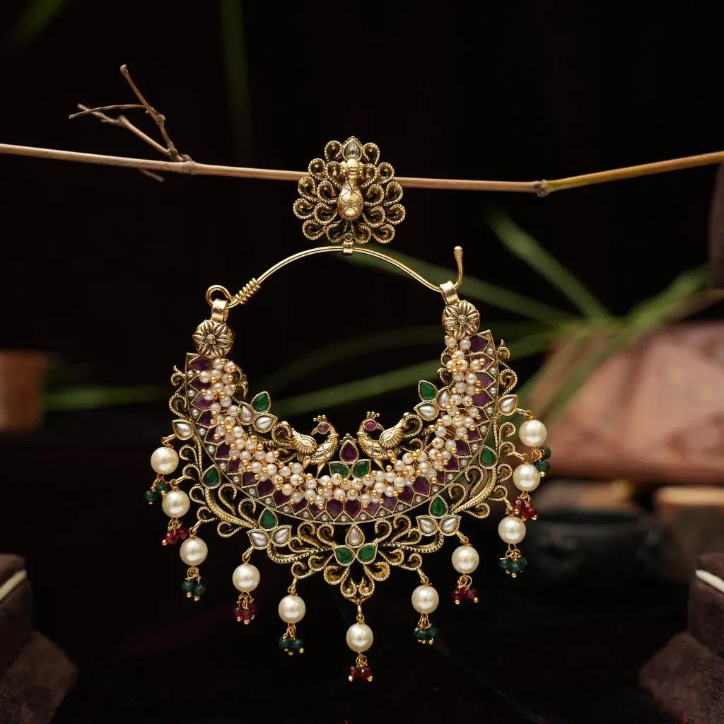 Vibha Chandbali Earrings