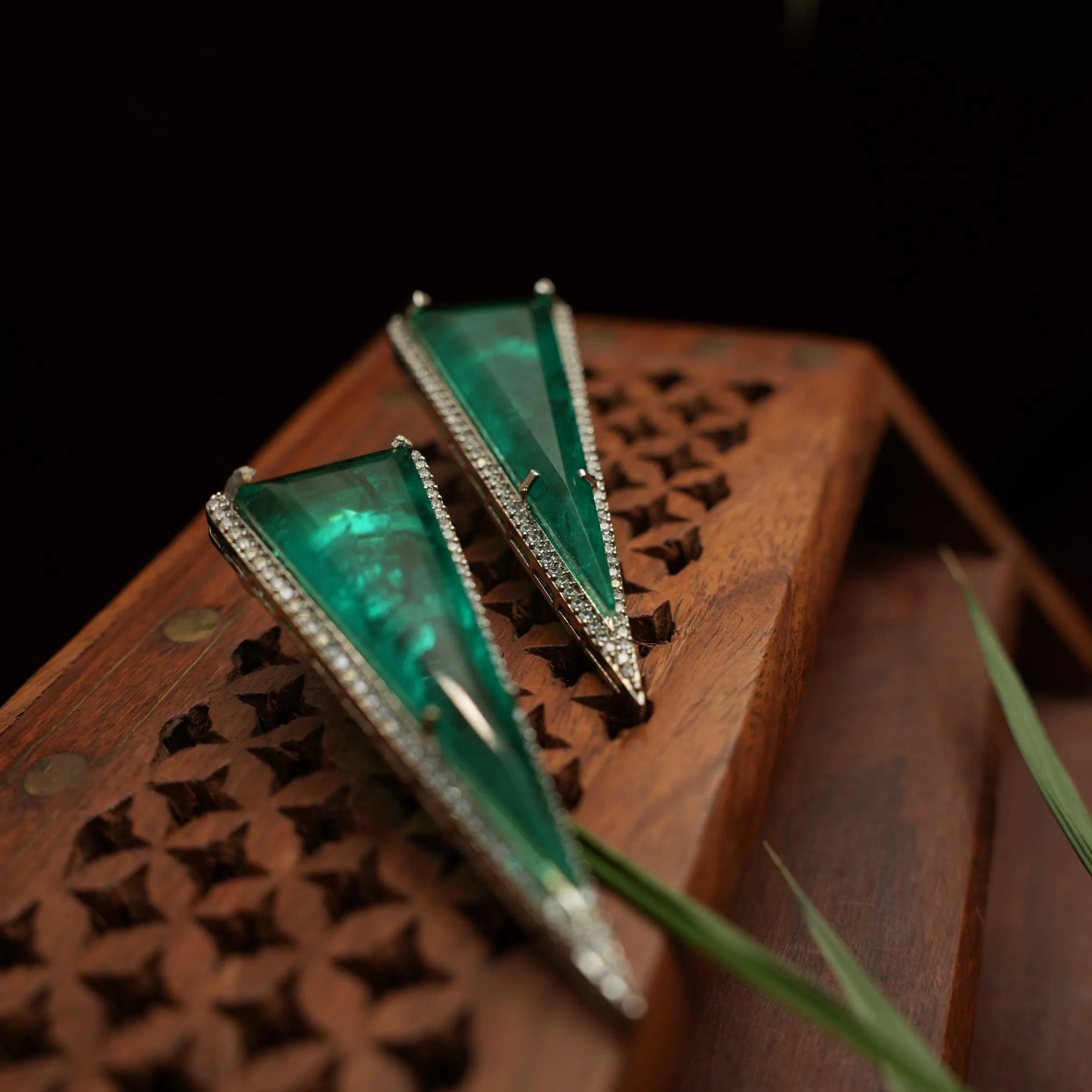 Vidya Zircon Designer Earrings