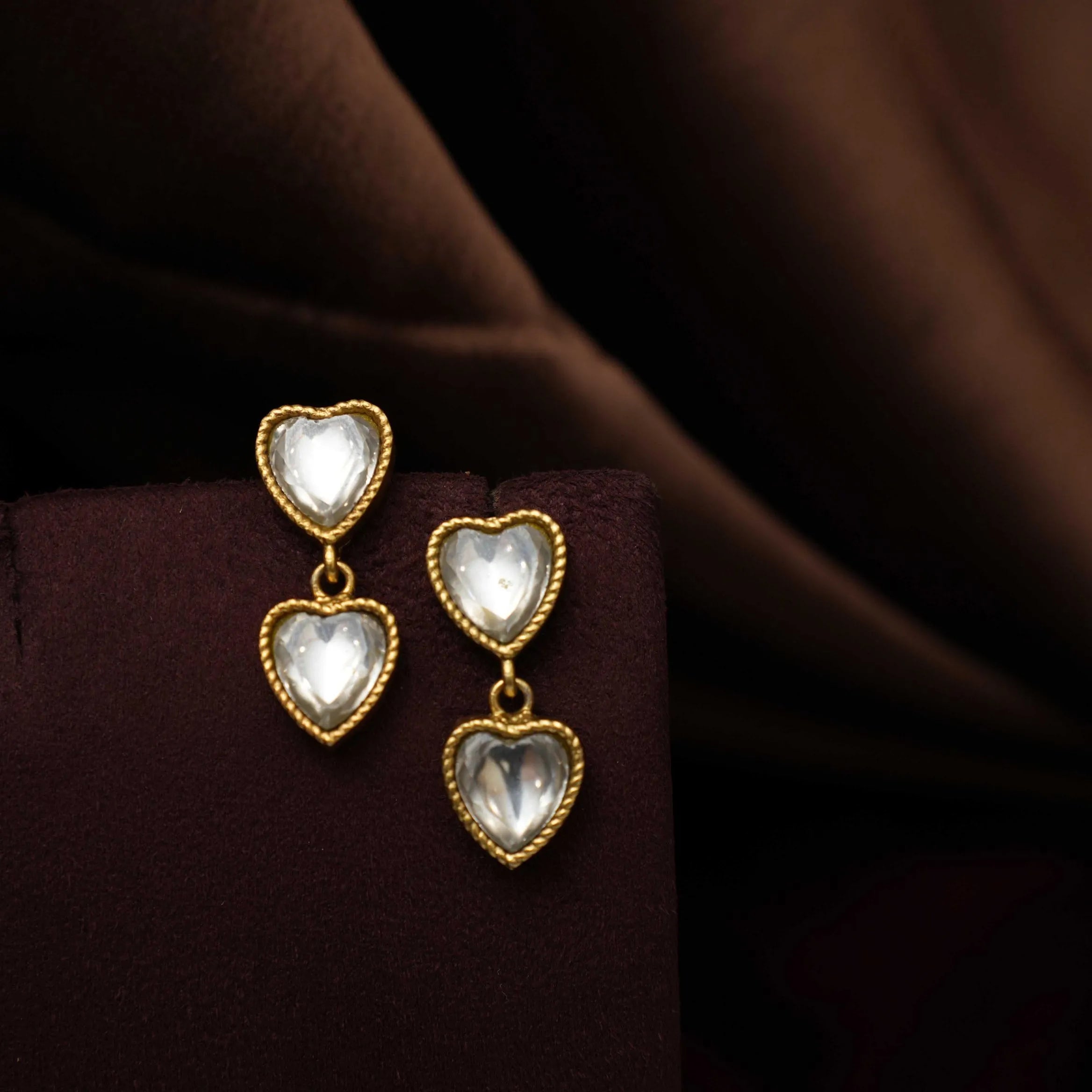 Viha Polki Minimal Necklace - White