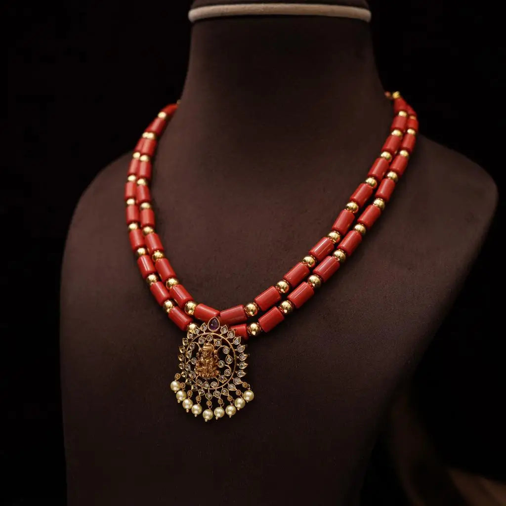 Vipula Beaded Necklace