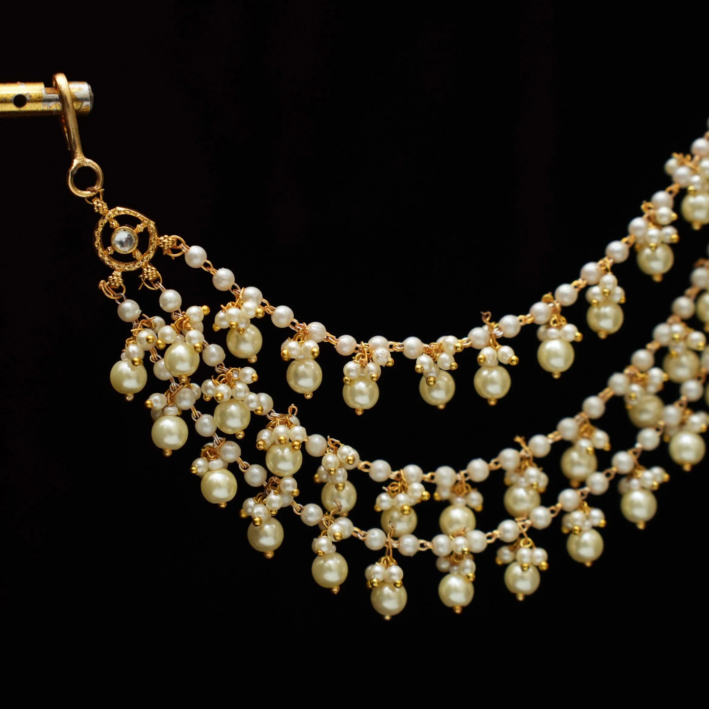 Vivan Polki Ear Chain - Lala