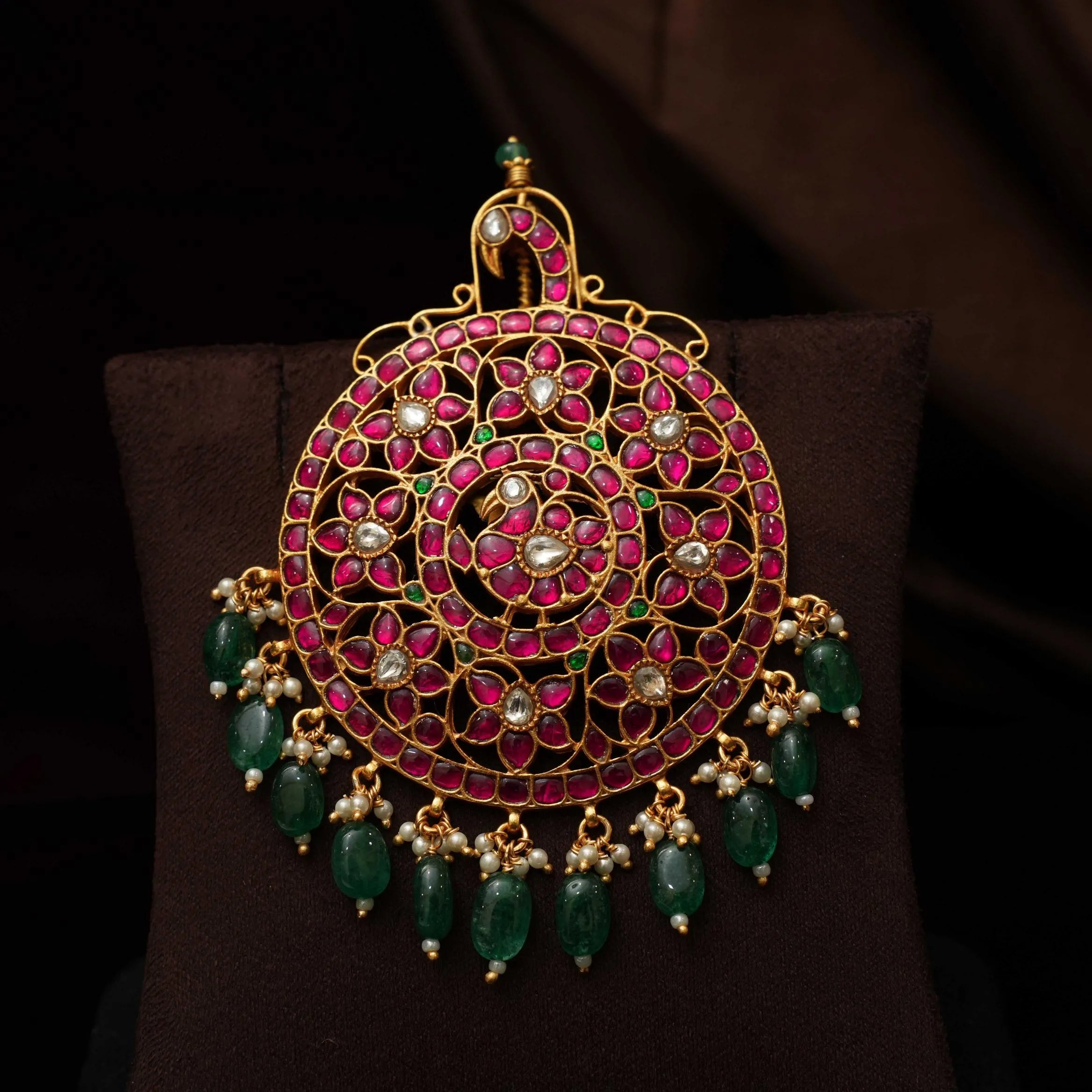 Vrishti Silver Pendant