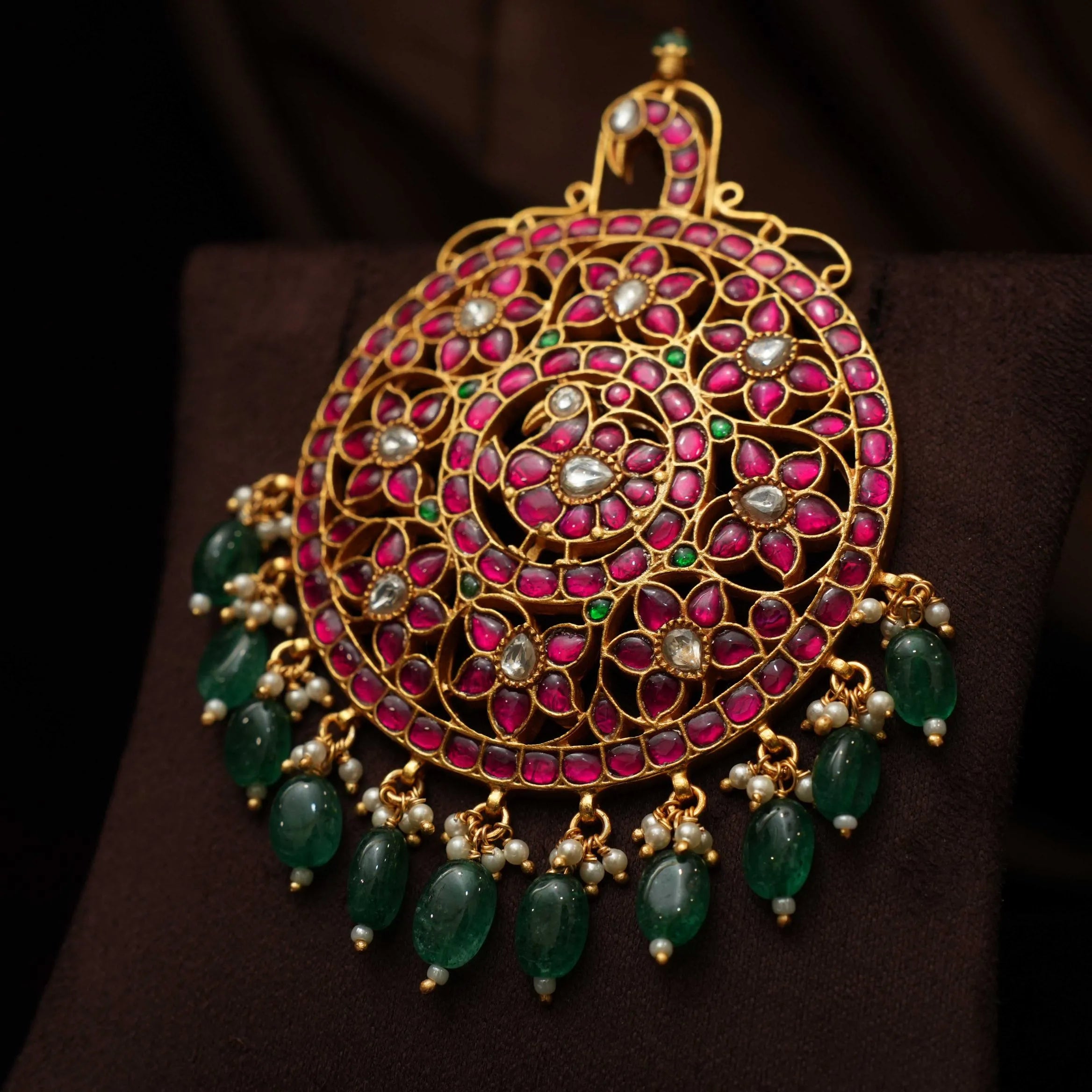 Vrishti Silver Pendant