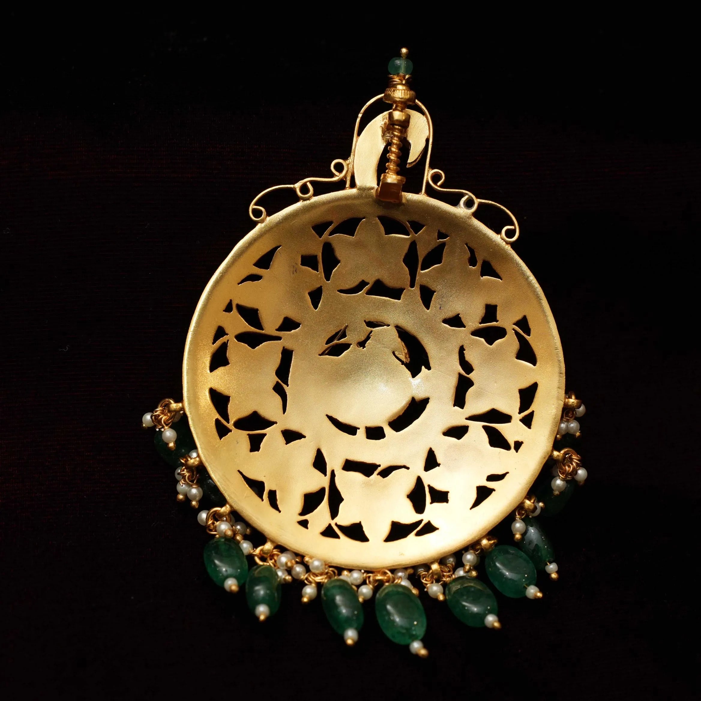 Vrishti Silver Pendant