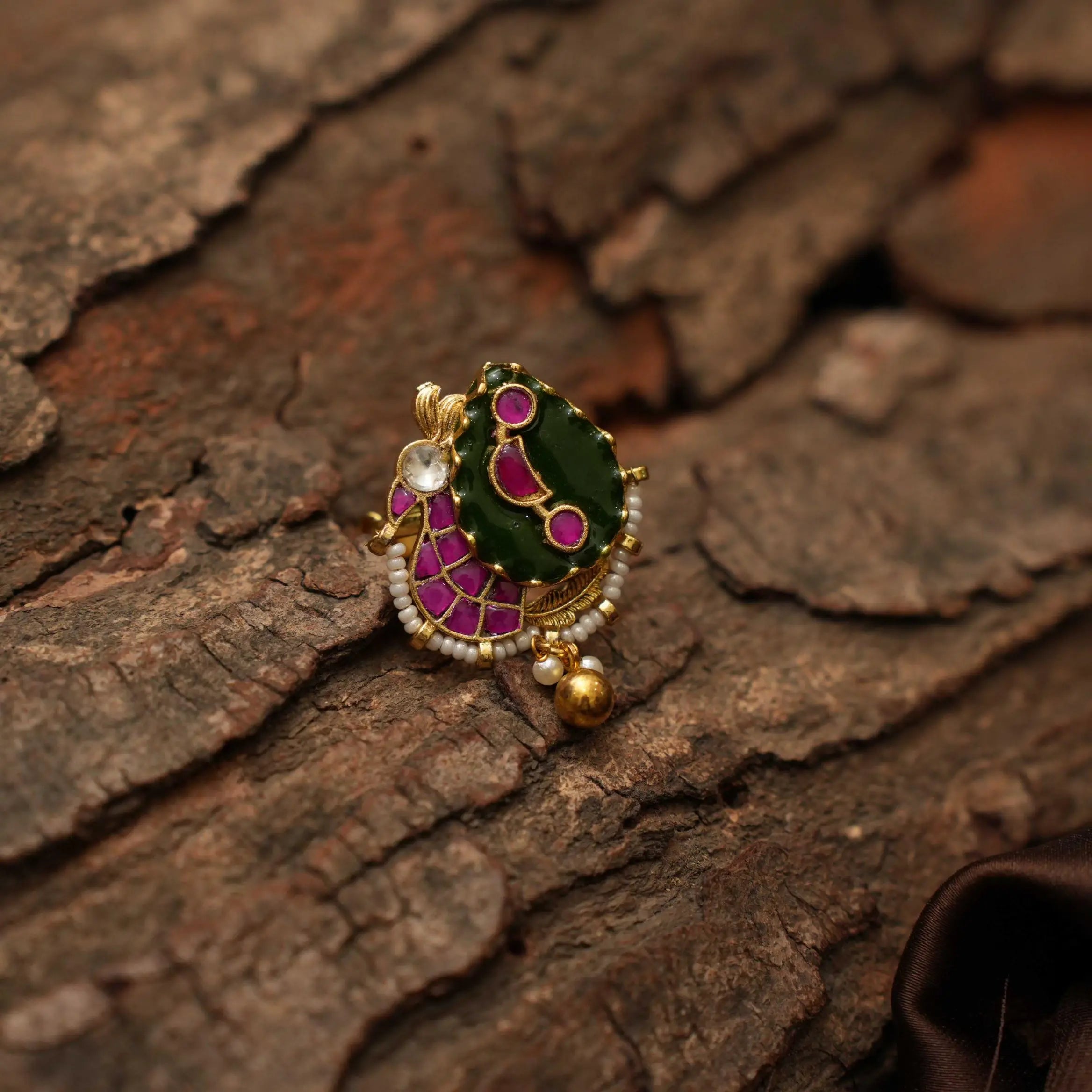 Vriti Polki Ring - Sara