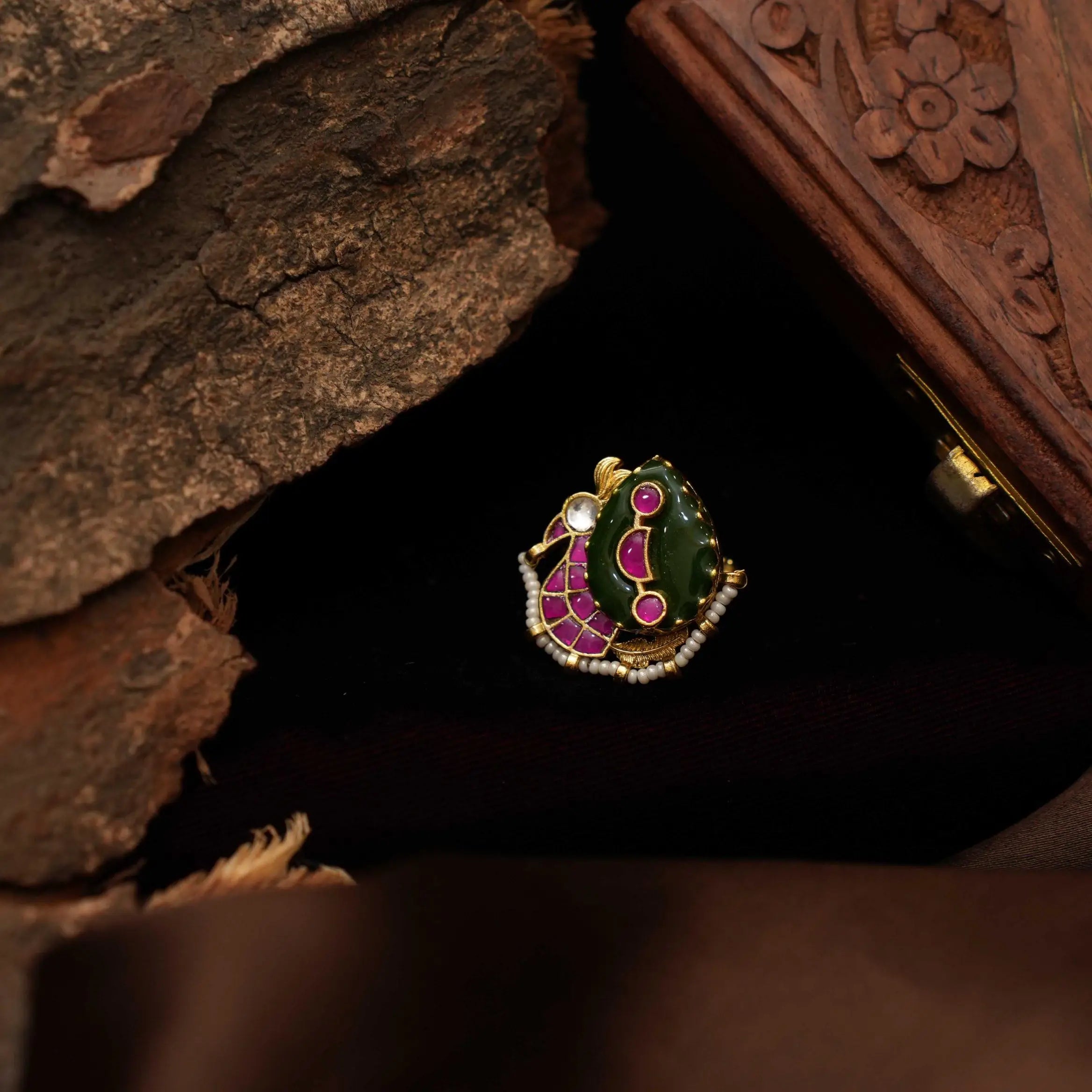 Vriti Polki Ring - Yara