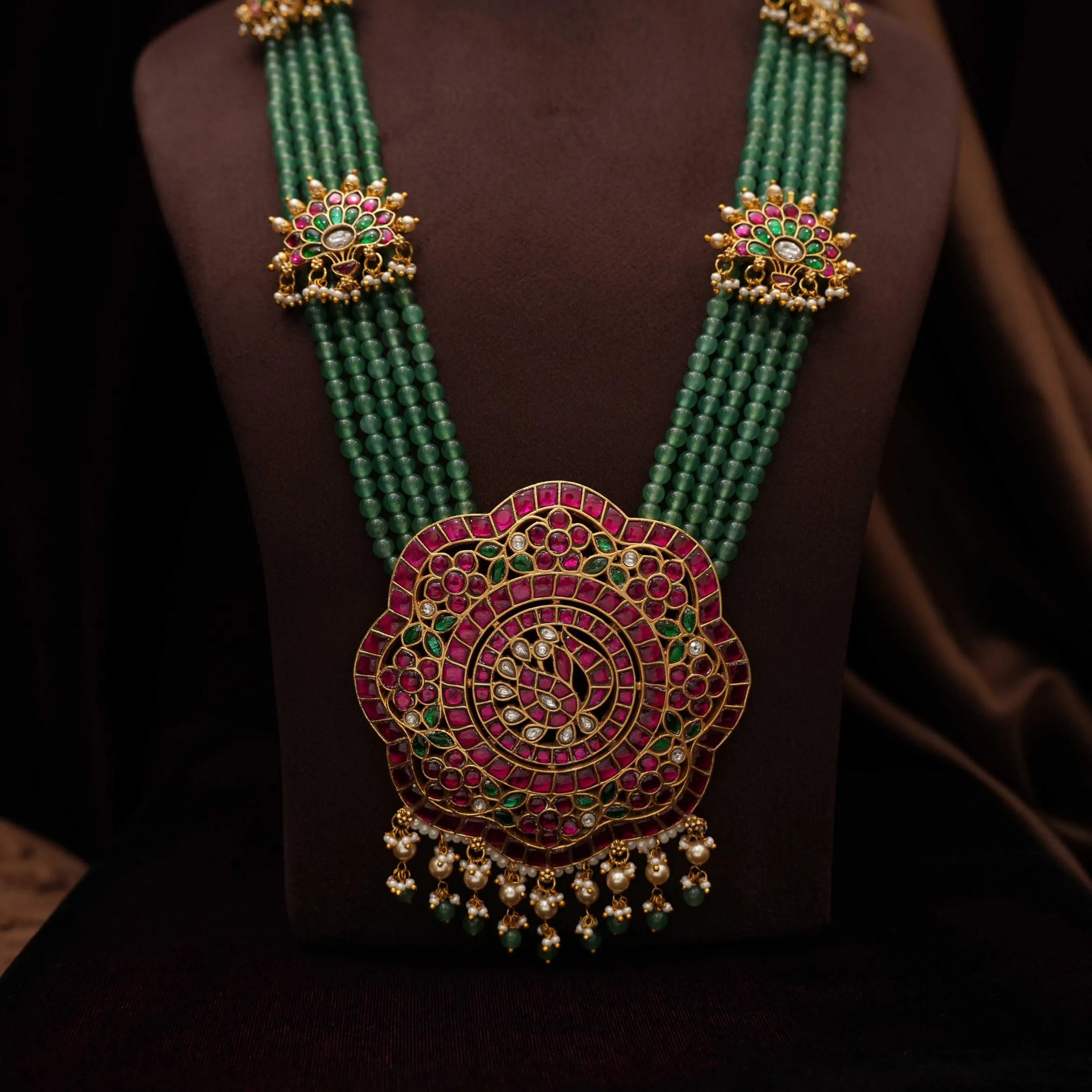 Wricha Antique Beaded Necklace