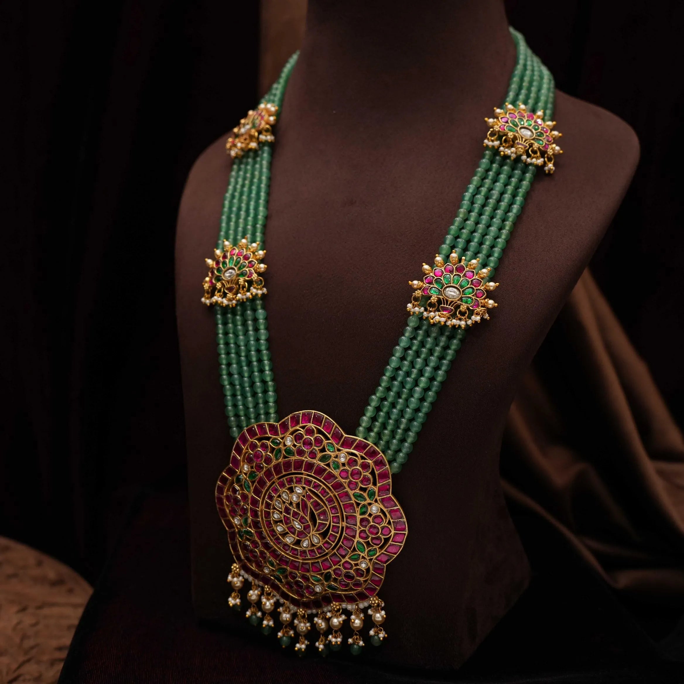 Wricha Antique Beaded Necklace