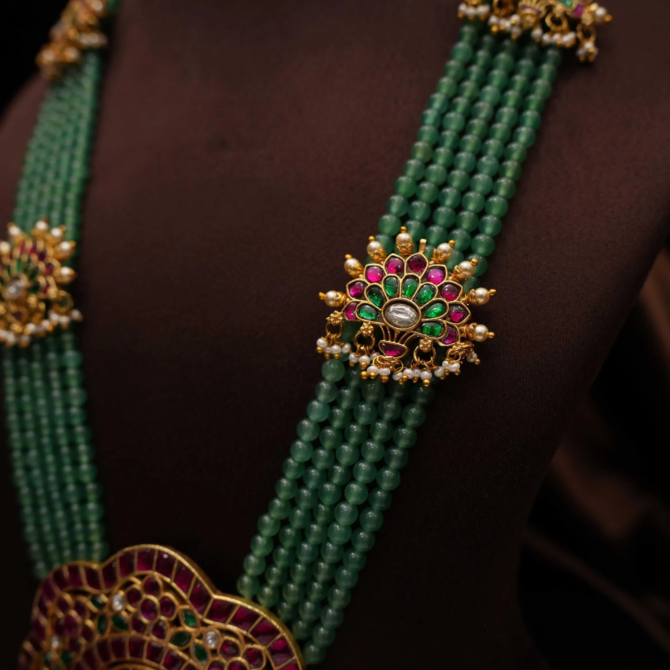 Wricha Antique Beaded Necklace