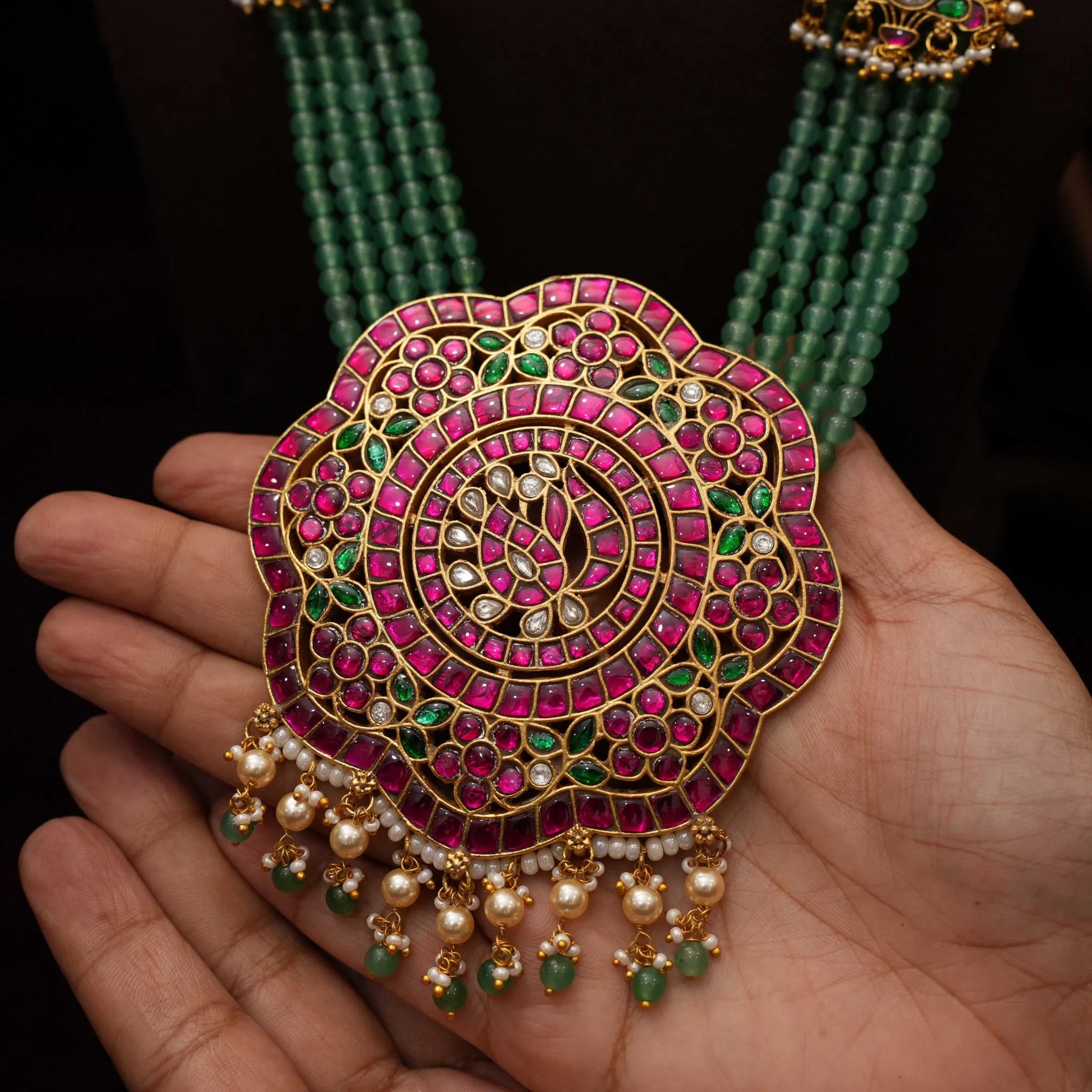 Wricha Antique Beaded Necklace