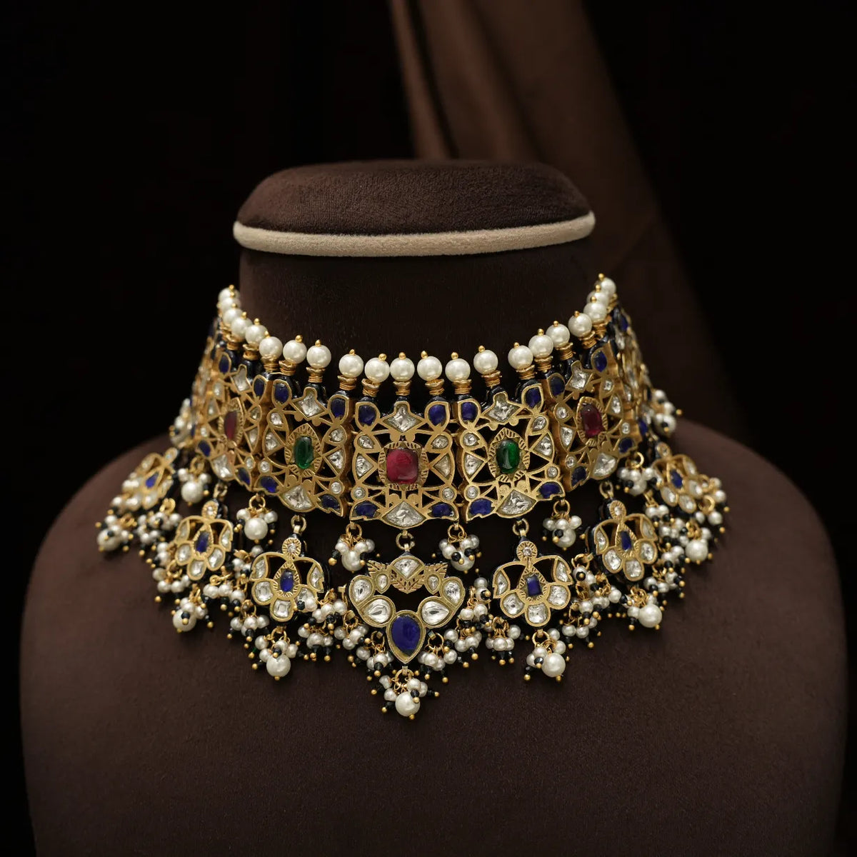 Yashvika Meenakari Necklace