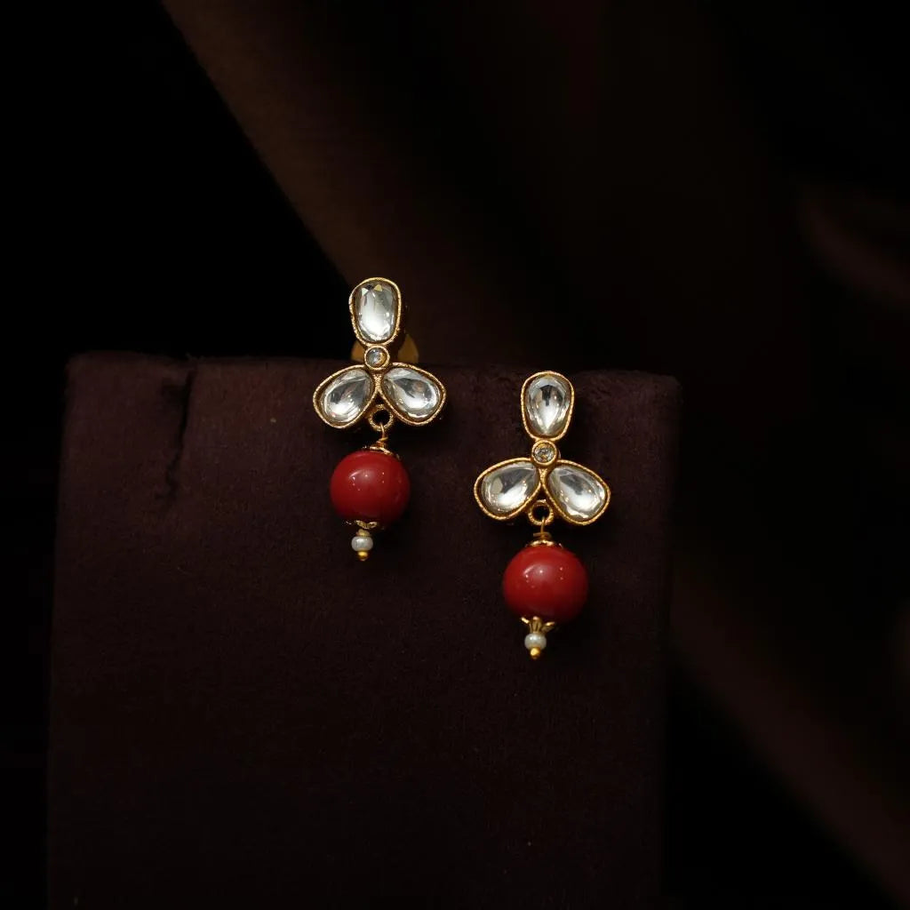 Yashvini Beaded Coral Choker