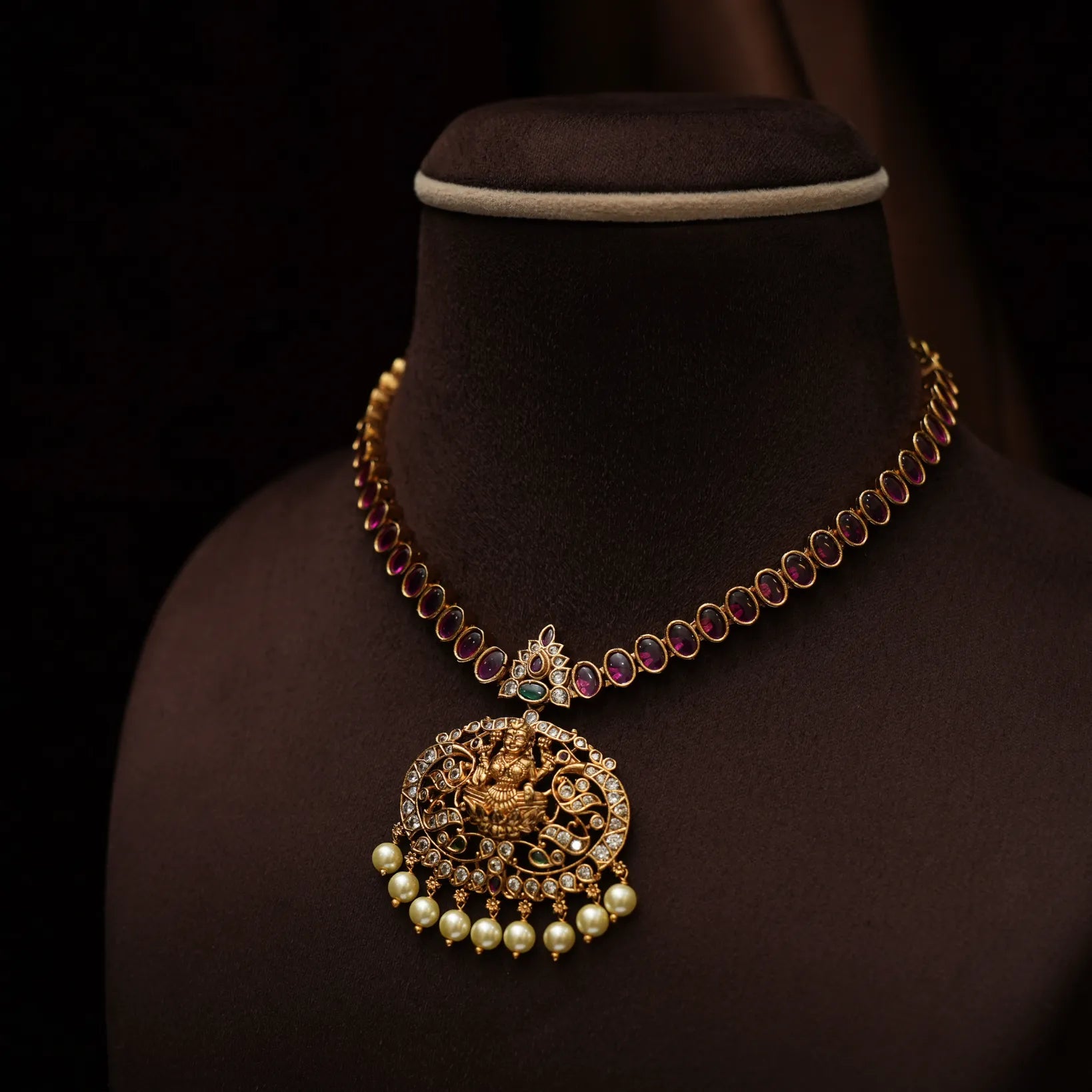 Yavanika Antique Necklace - Ava