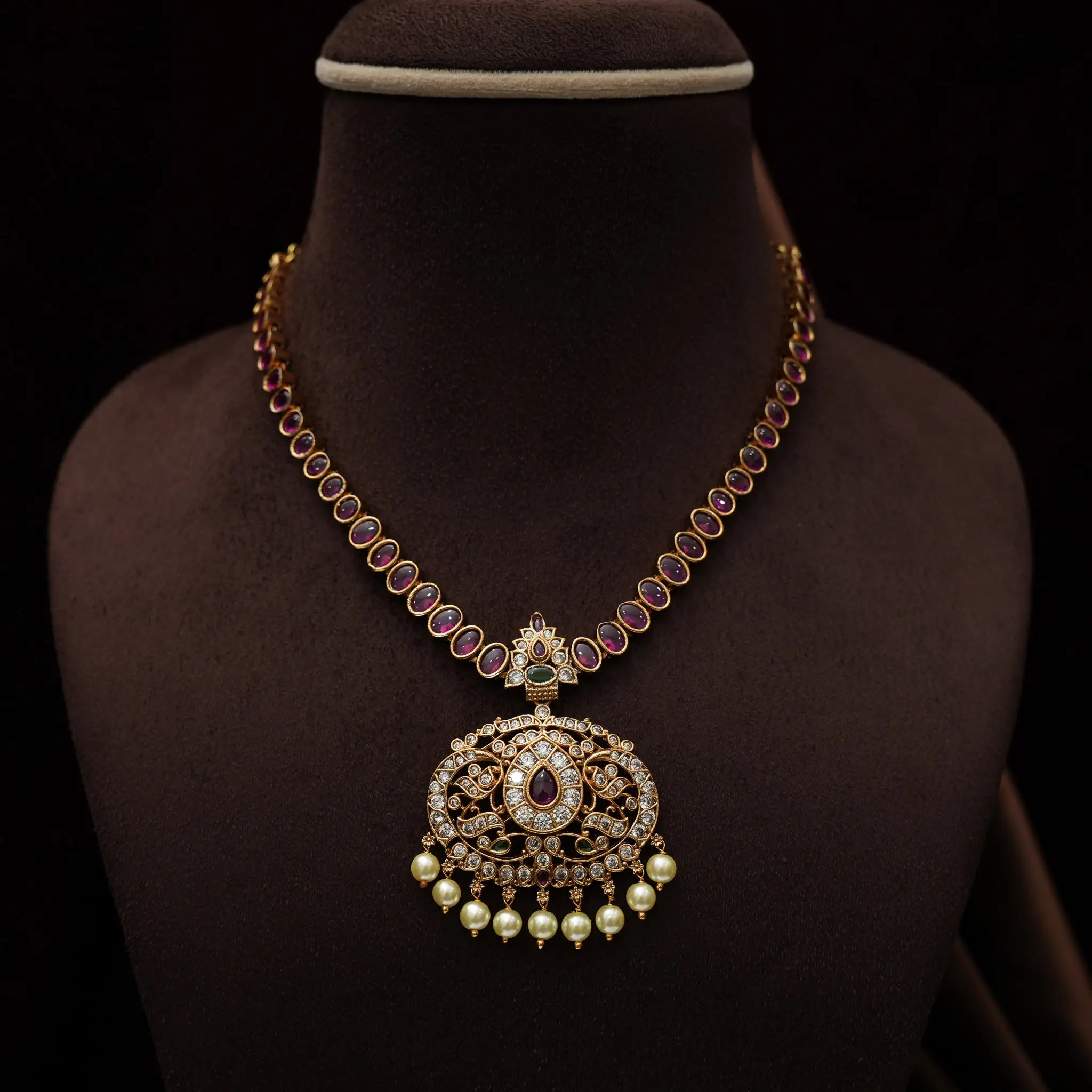 Yavanika Antique Necklace - Ria