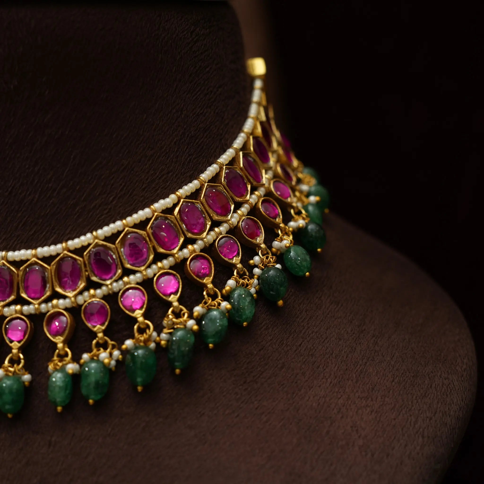 Yogini Polki Choker - Malini