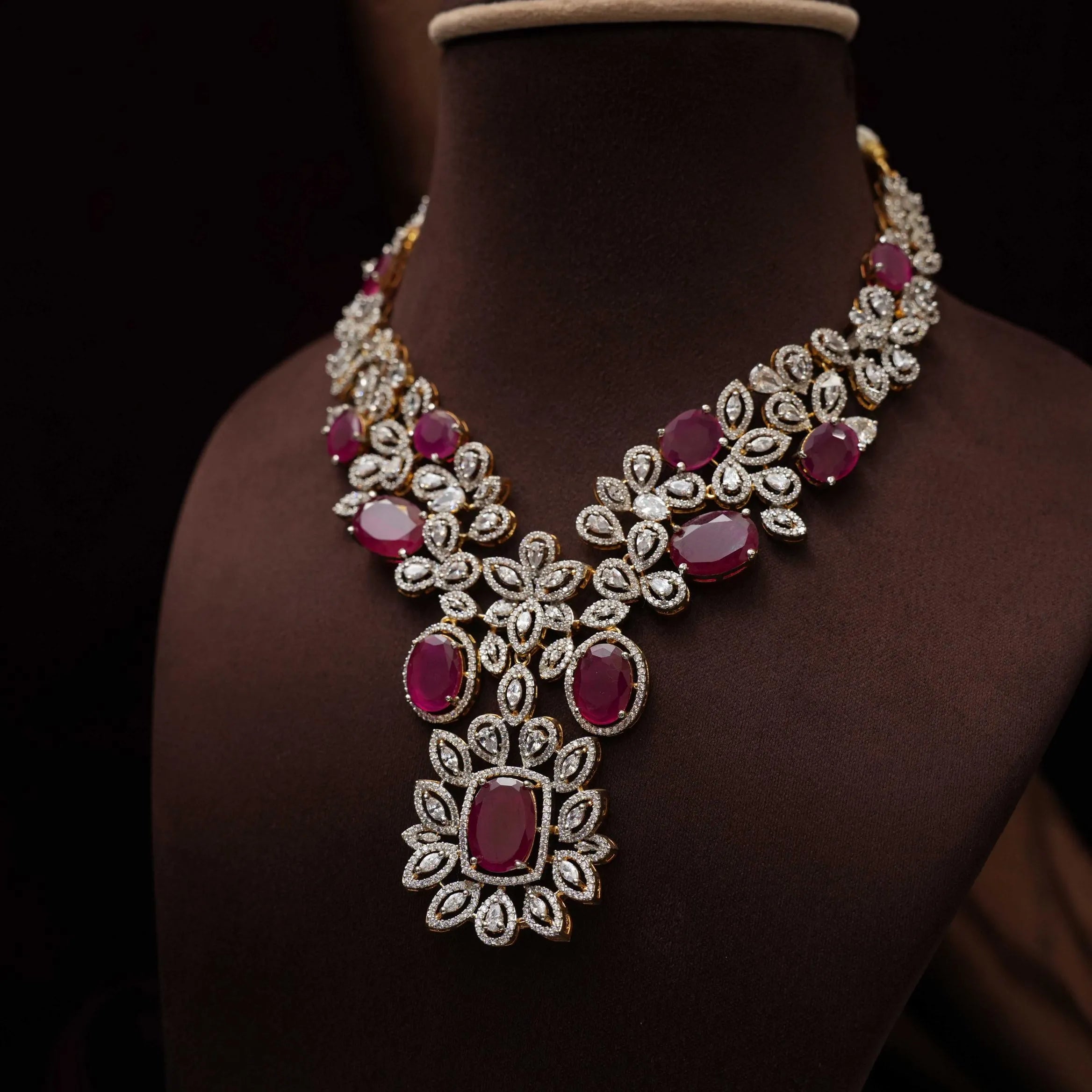 Zaida Zircon Necklace